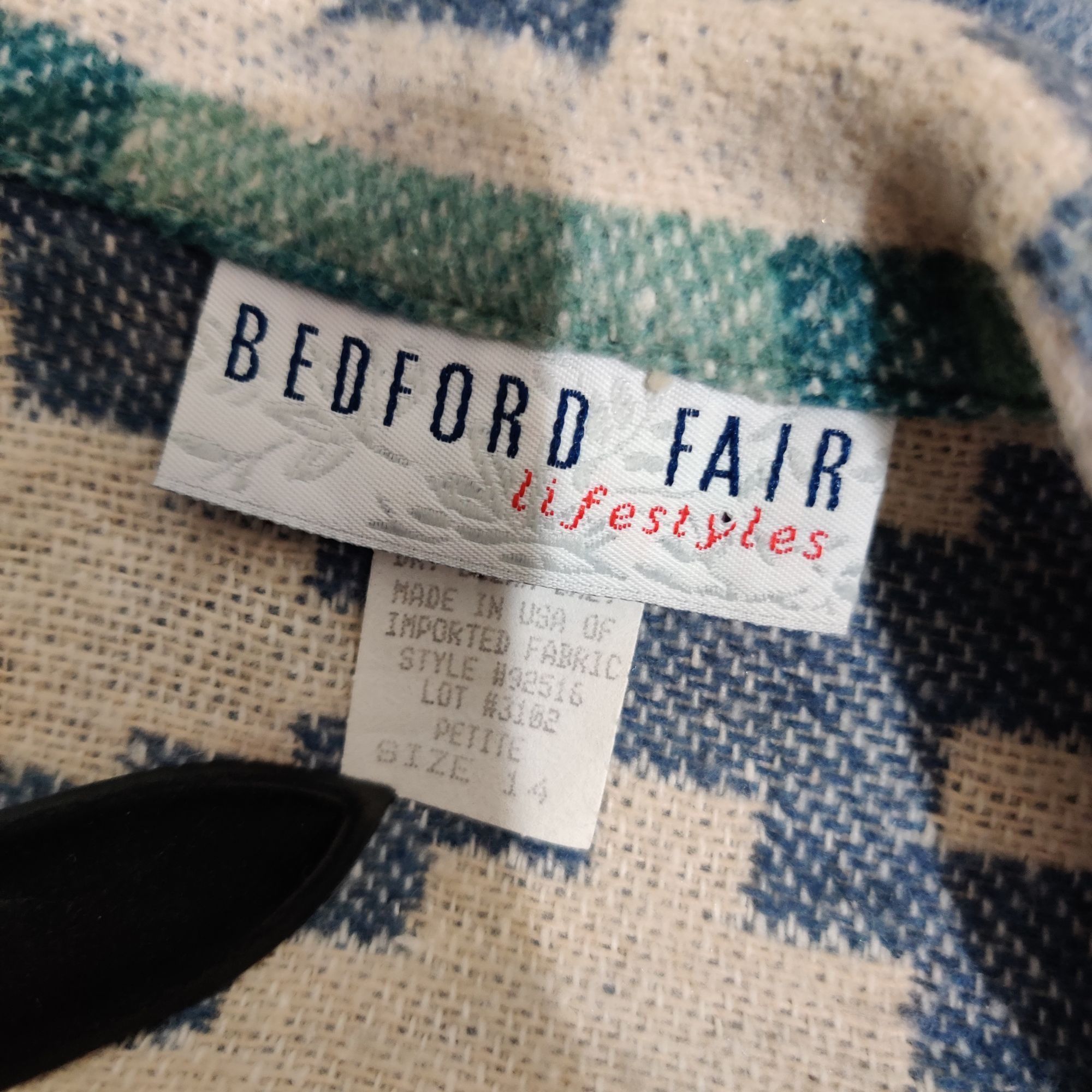 Vintage Vintage Bedford Fair Lifestyles Womens Petite Blazer Southwe Size XL / US 12-14 / IT 48-50 - 5 Thumbnail