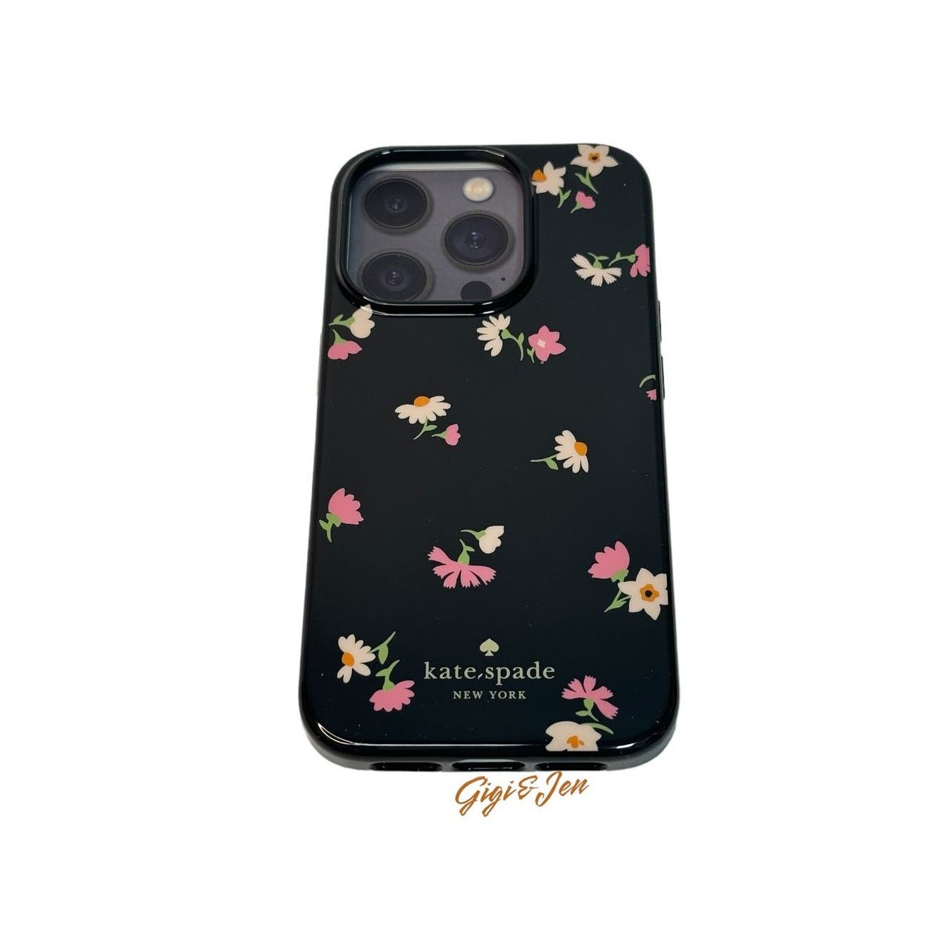 Kate Spade Kate Spade Stability Ring and Case iPhone 15 Pro flower New Size ONE SIZE - 8 Thumbnail
