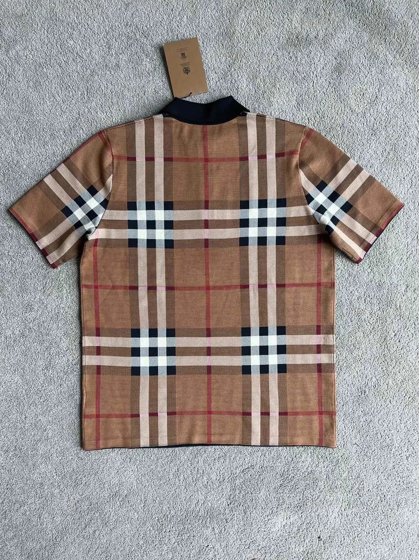 Other Burberry Check Silk Blend Polo. Size XXS / US 00 / IT 34 - 2 Thumbnail