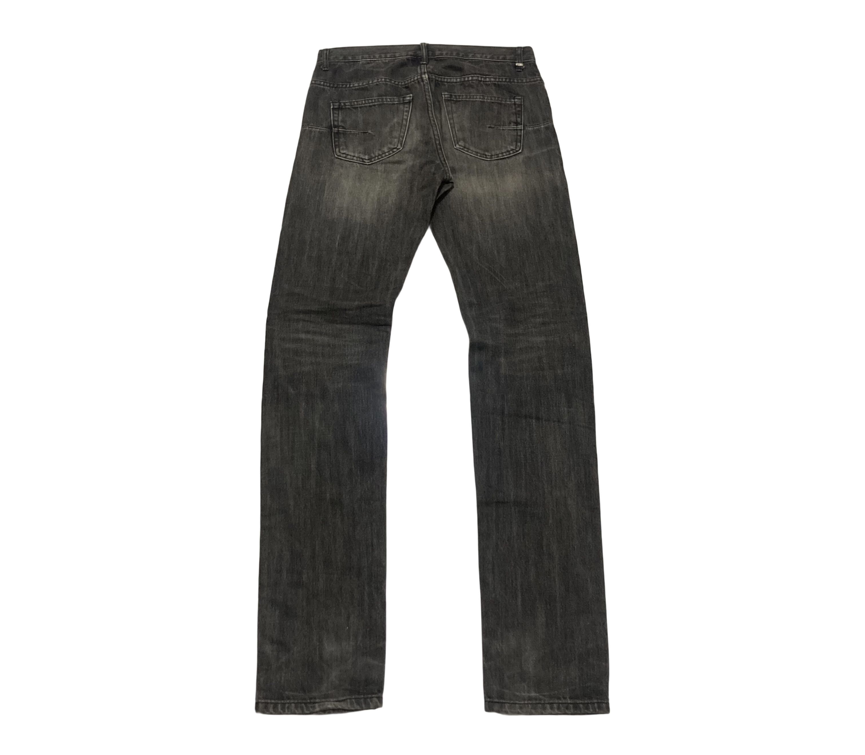 Christian Dior Monsieur × Dior × Kris Van Assche "2008" Kris Van Asche Faded Clawmark Jeans Size US 32 / EU 48 - 2 Thumbnail