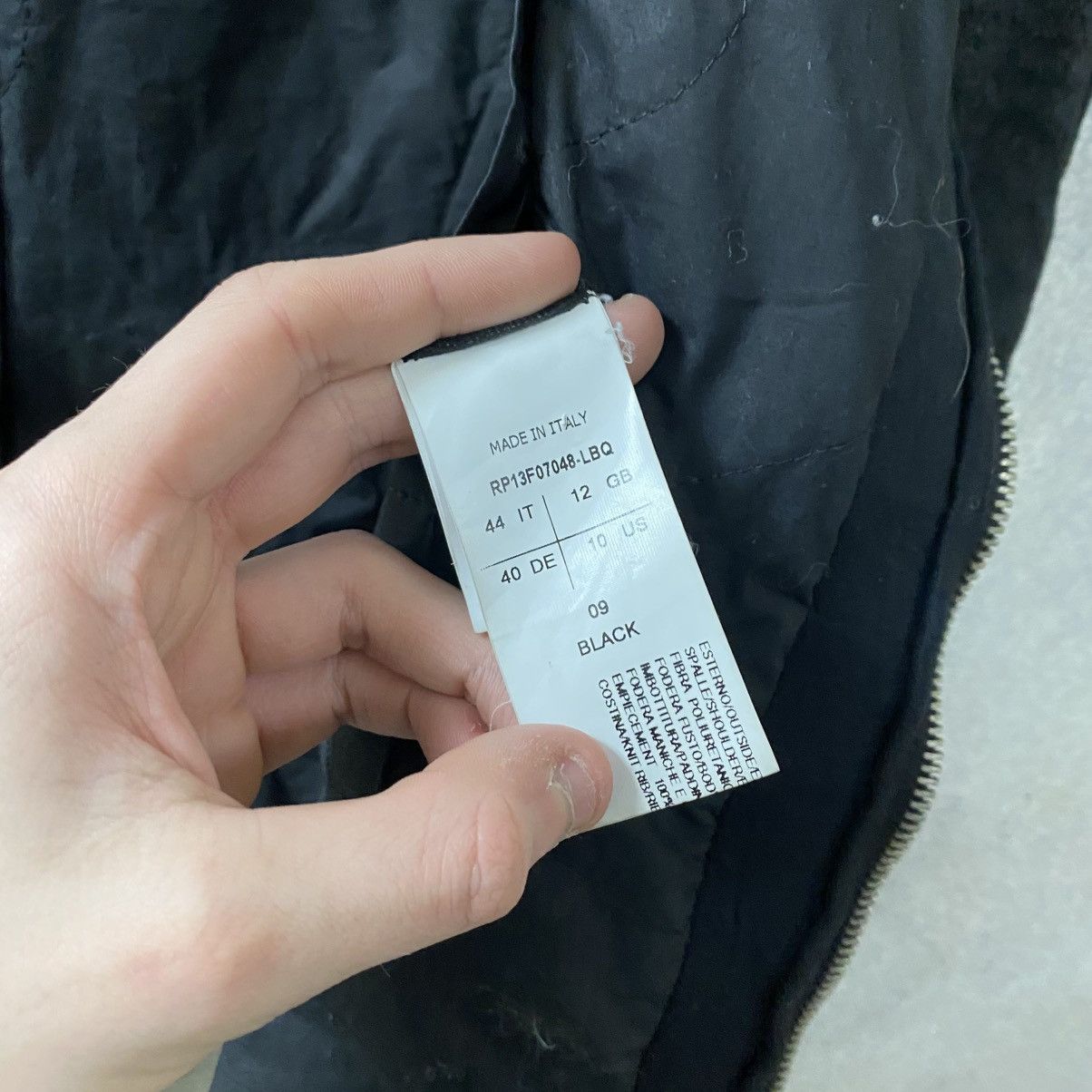 Rick Owens Rick Owens Jacket Leather Biker Style Size US S / EU 44-46 / 1 - 9 Thumbnail