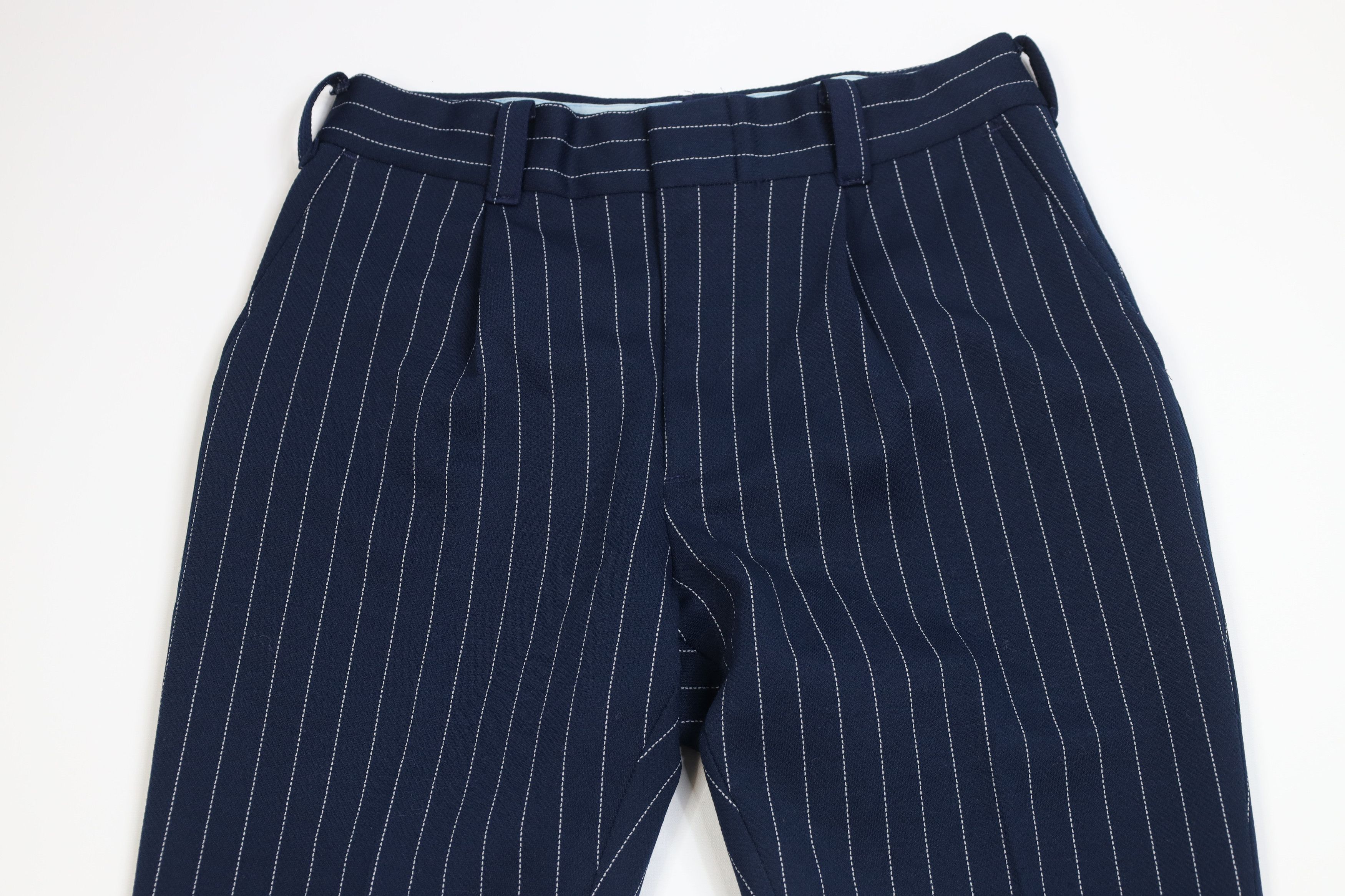 Vintage 70s Streetwear Knit Flared Wide Leg Chino Pants USA