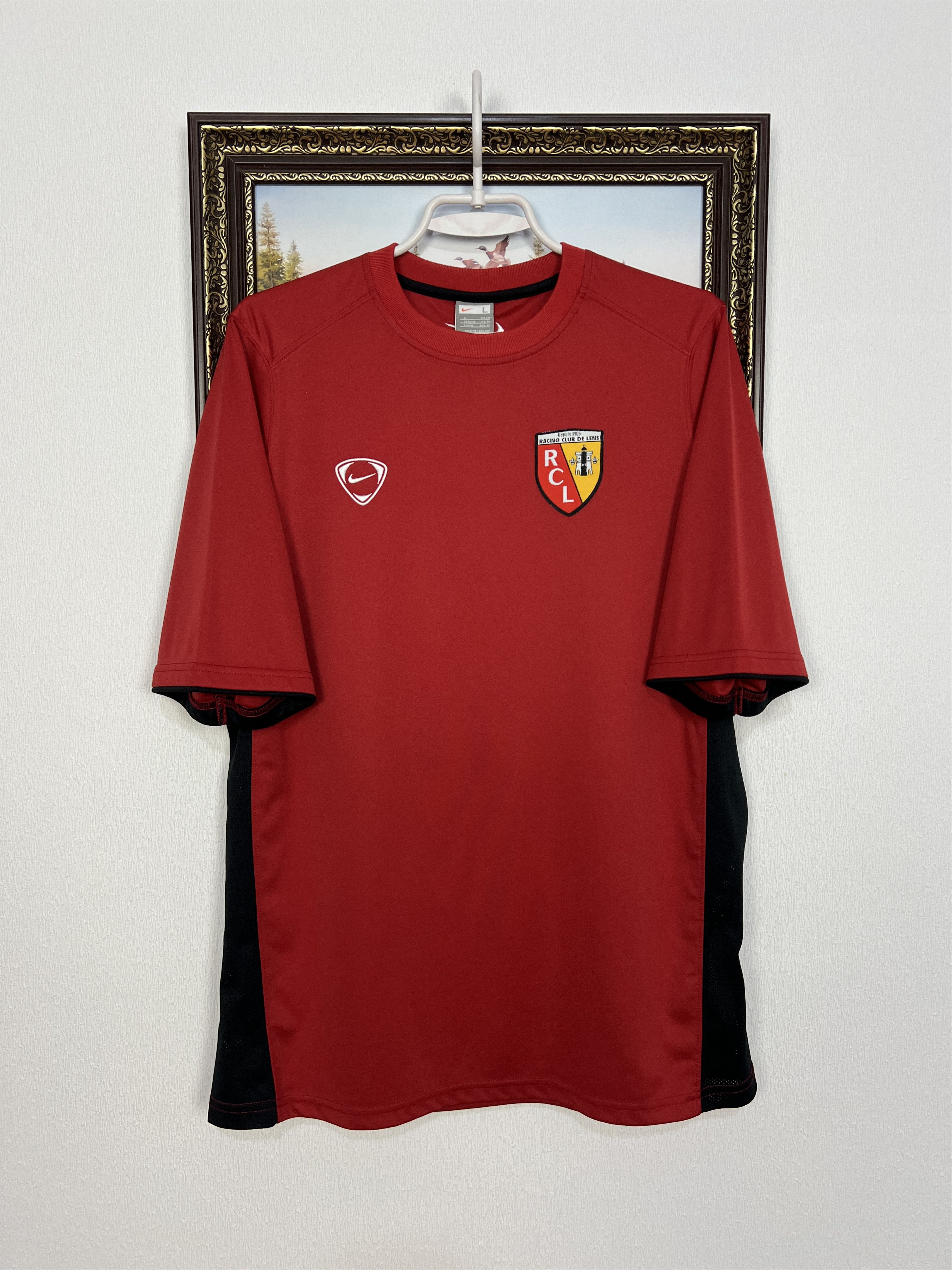 Nike Vintage Nike Lens Football Train Shirt Soccer Jersey Trikot Size US L / EU 52-54 / 3 - 1 Thumbnail
