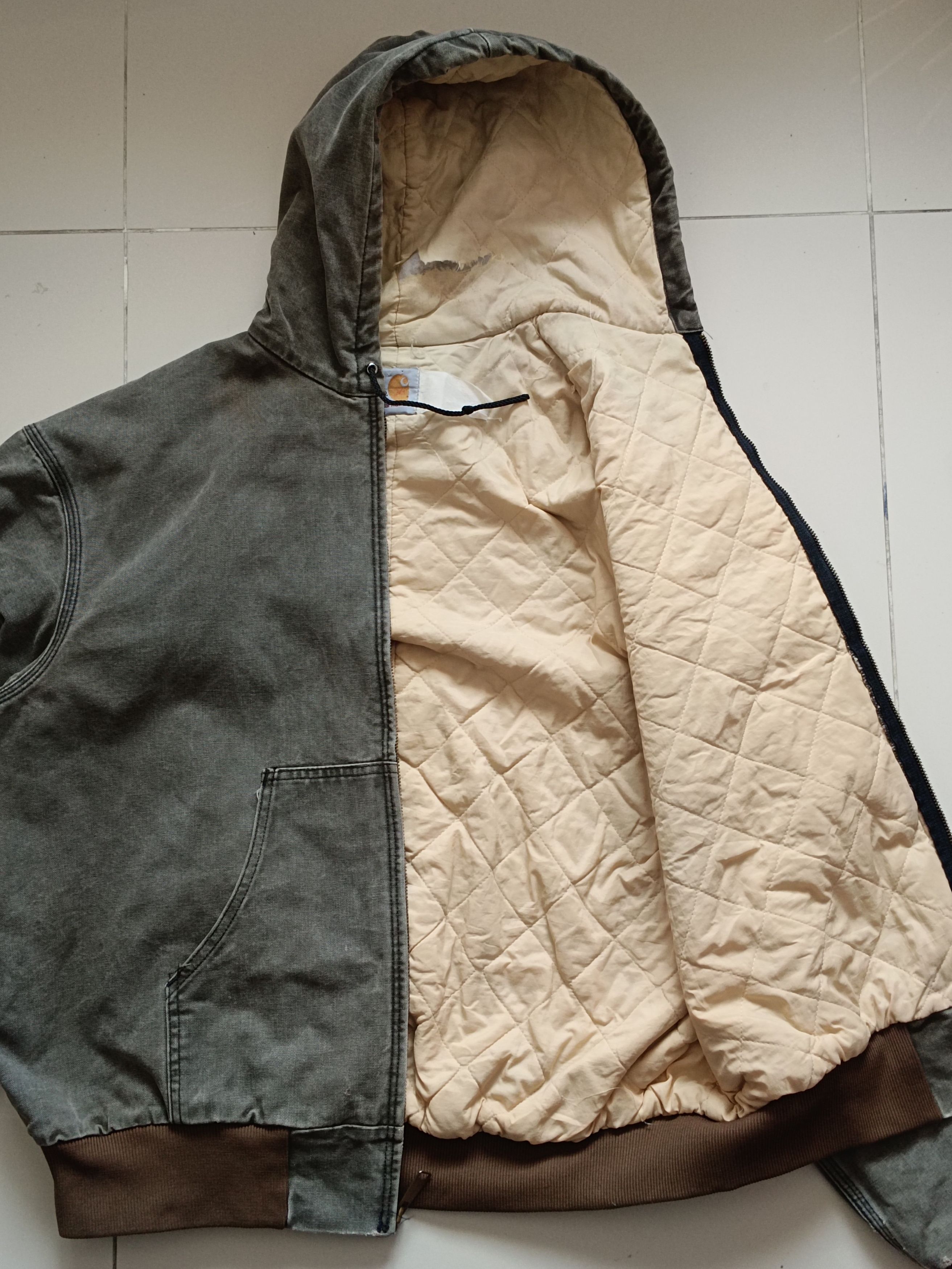 Carhartt Rare Carhartt Sun Faded Jacket Hoodie Size US XL / EU 56 / 4 - 8 Thumbnail