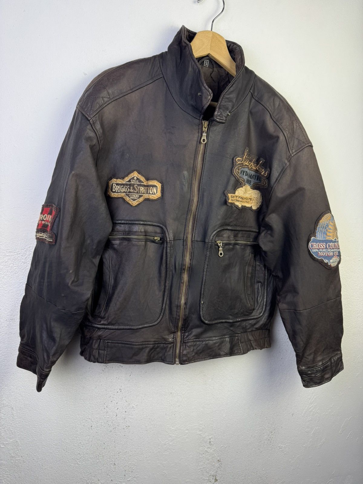 Indian Motorcycle Vintage Leather Motorcycle BikerJacket Rollfast Indian Size US S / EU 44-46 / 1 - 2 Thumbnail