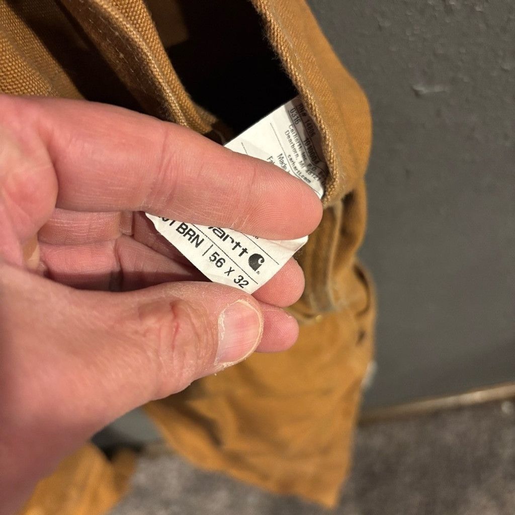 Carhartt Carhartt Tan Work Overalls Size US 32 / EU 48 - 4 Thumbnail