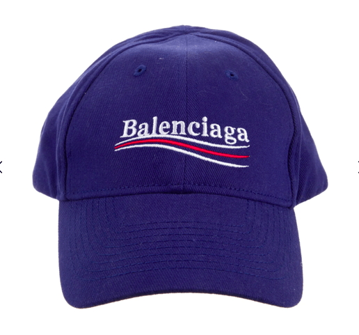 balenciaga campaign political cap size large