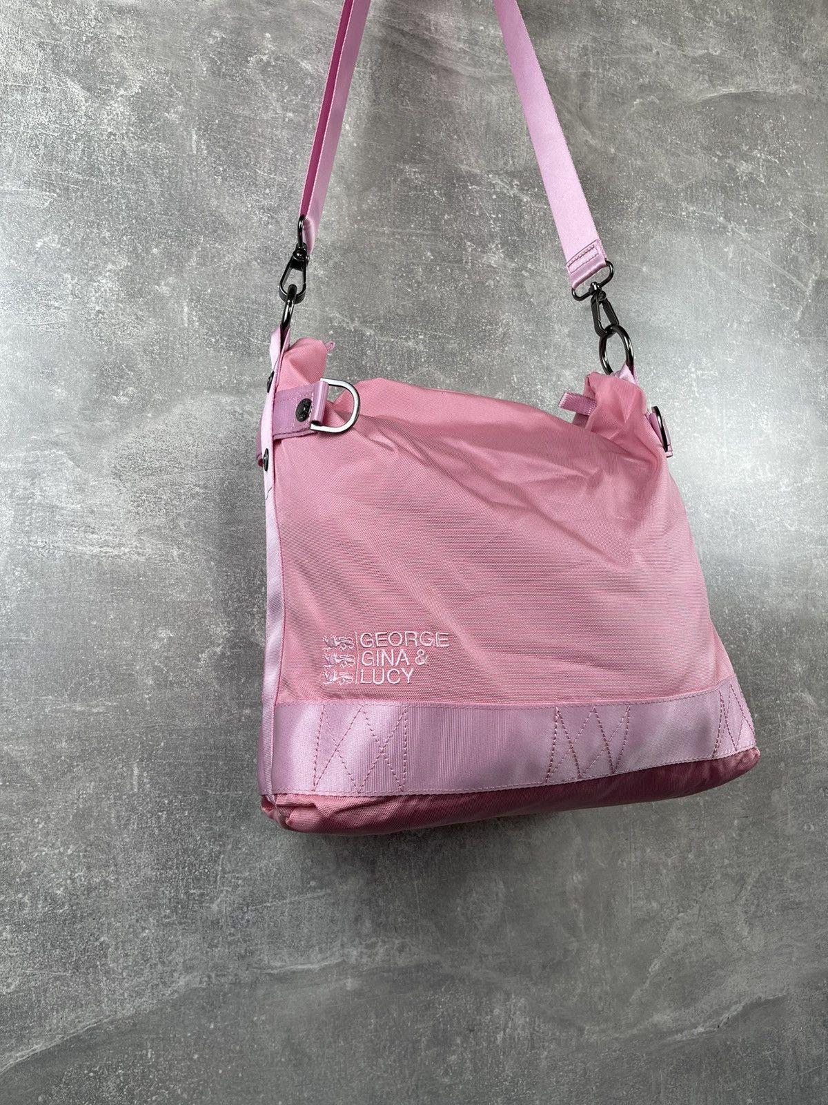 George Gina & Lucy George Gina & Lucy 100 PEACHES Nylon Crossbody Bag Pink Size ONE SIZE - 1 Thumbnail