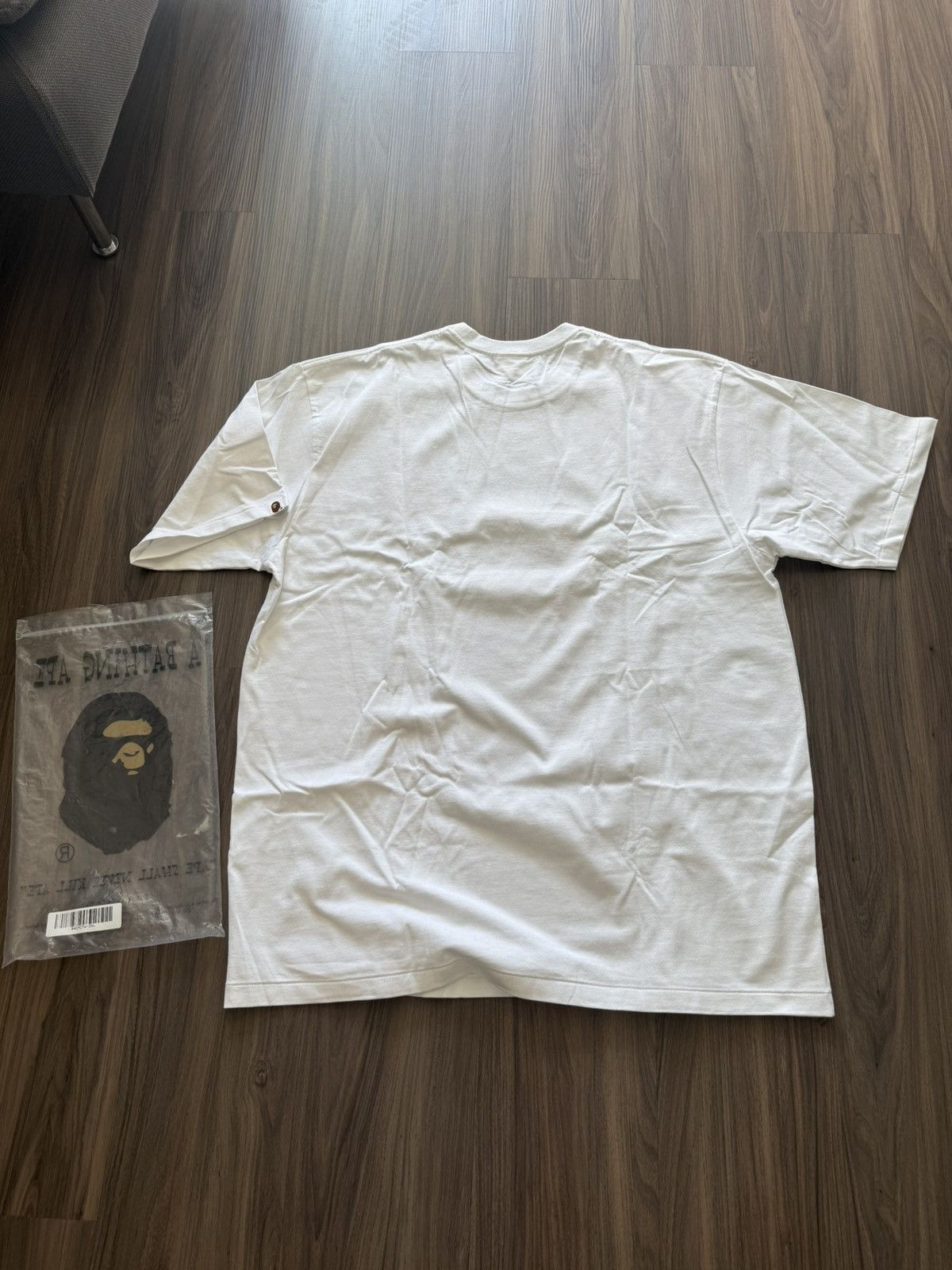 Bape BAPE A Bathing Ape Baby Milo White Tee 3XL Blue Camo Logo Size US XXL / EU 58 / 5 - 6 Thumbnail