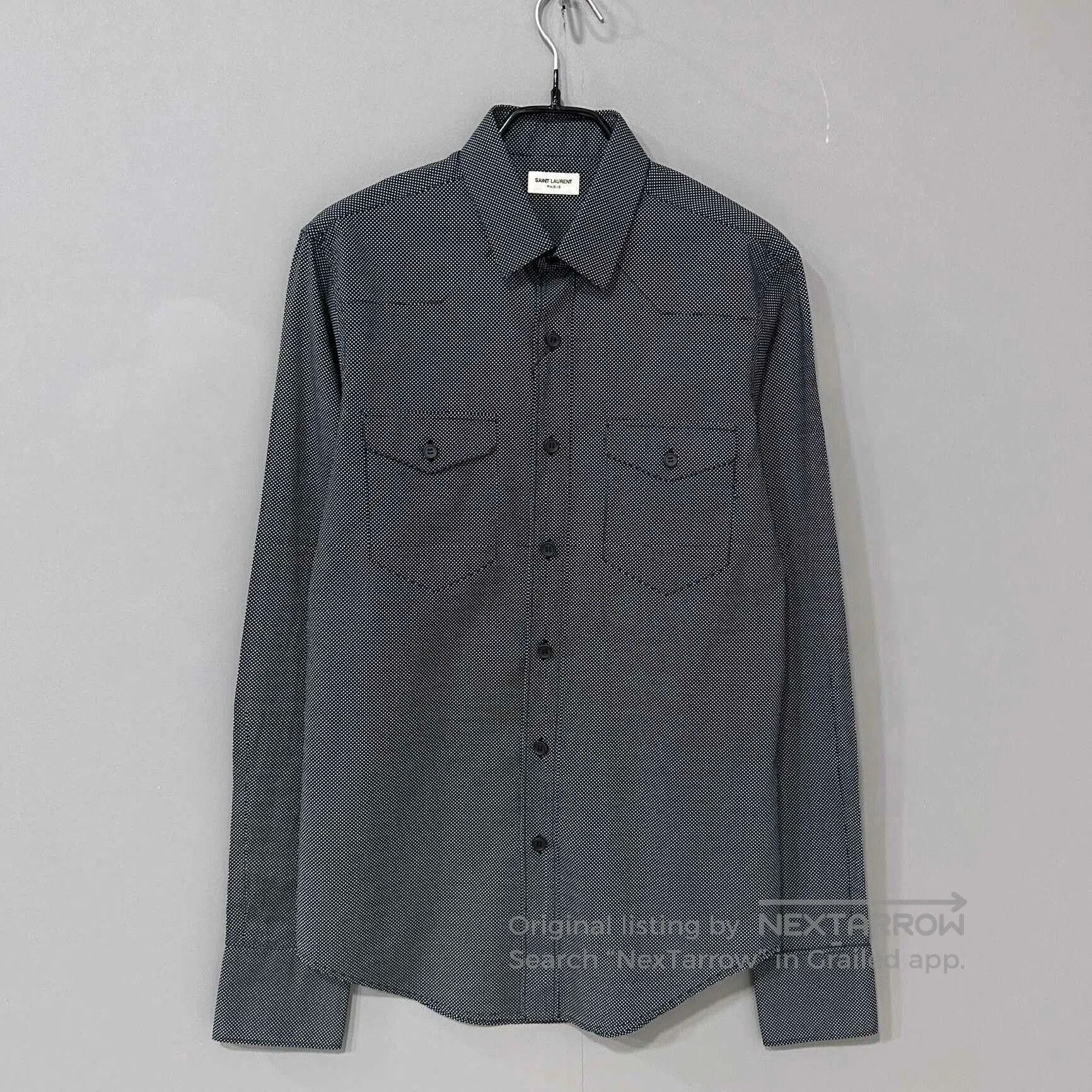 Saint Laurent Paris Double Pocket Polka Dot Shirt Saint Laurent. Size S / US 4 / IT 40 - 1 Thumbnail
