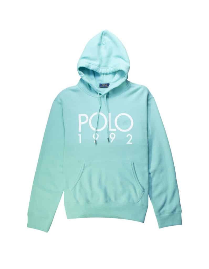 Polo Ralph Lauren Polo Ralph Lauren 1992 Teal Hooded Sweatshirt & Shorts Size US M / EU 48-50 / 2 - 1 Thumbnail
