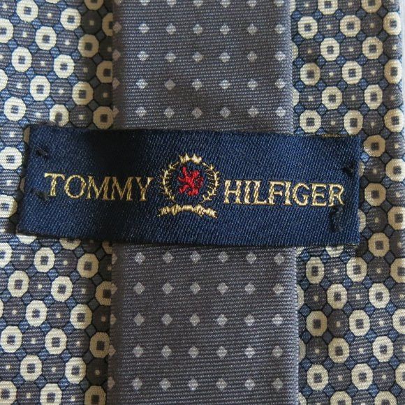 Tommy Hilfiger Tommy Hilfiger Multicolor 100% Silk Neck Tie Size ONE SIZE - 4 Thumbnail