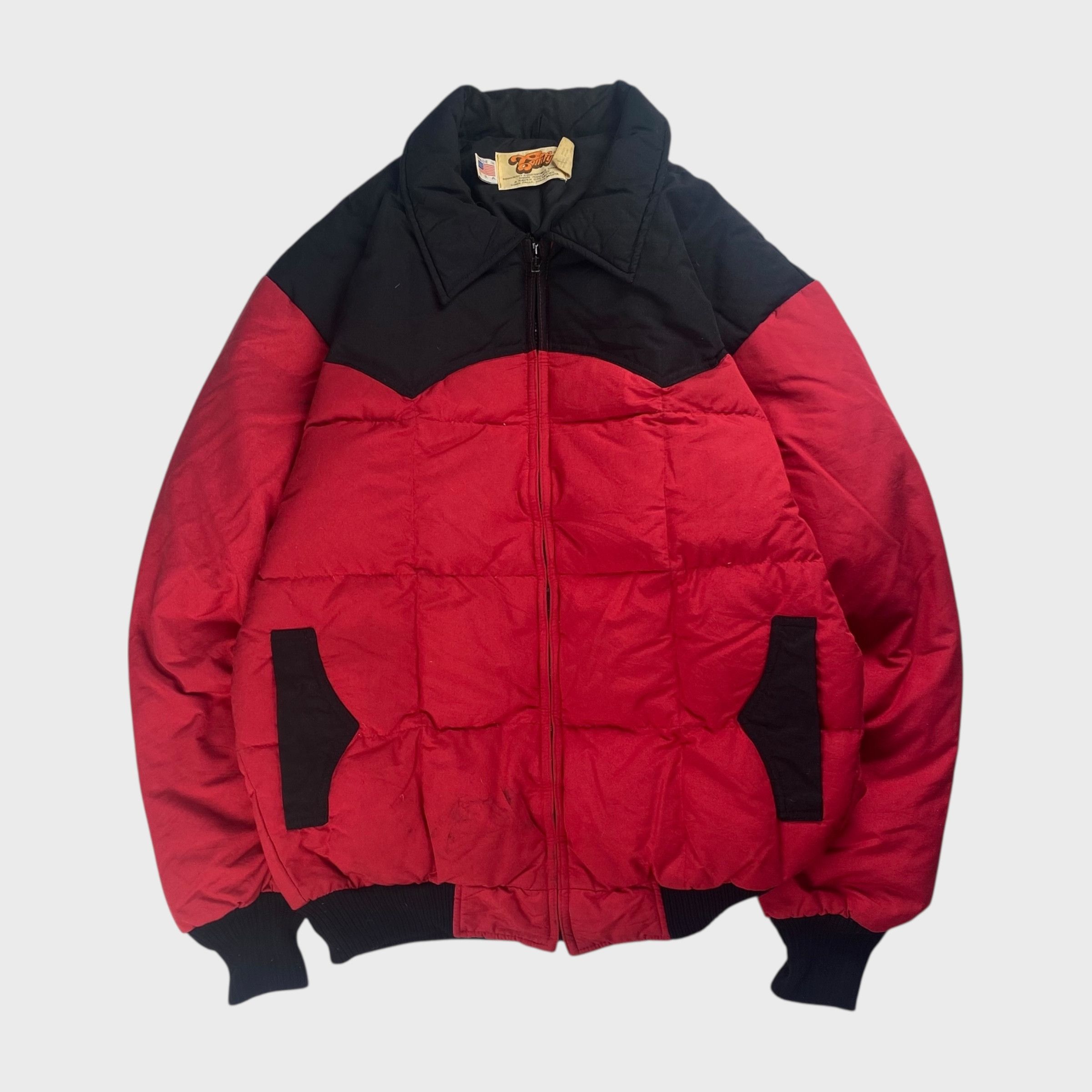 Vintage Comfy Down Jacket Black Size L Size US L / EU 52-54 / 3 - 1 Thumbnail