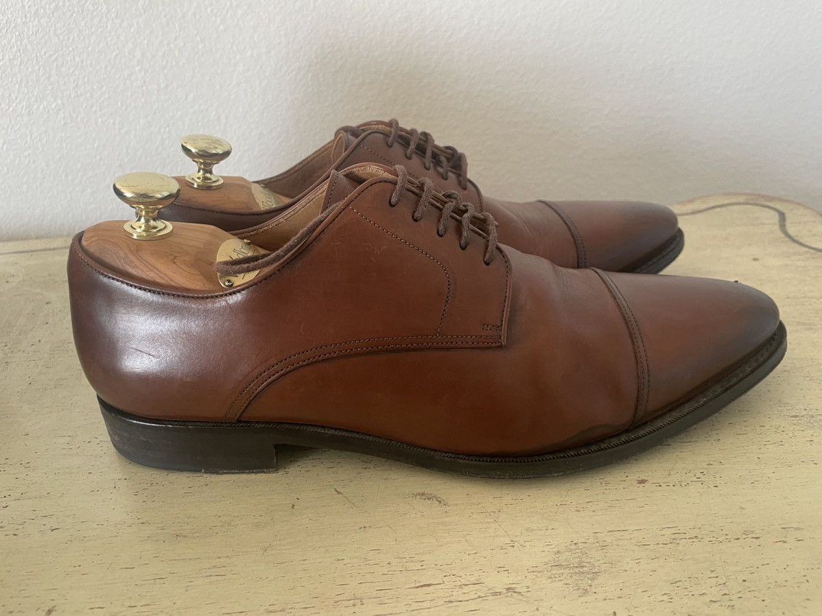 Suitsupply Italian Calf Leather Cap Toe Oxford Shoes Size US 10 / EU 43 - 2 Thumbnail