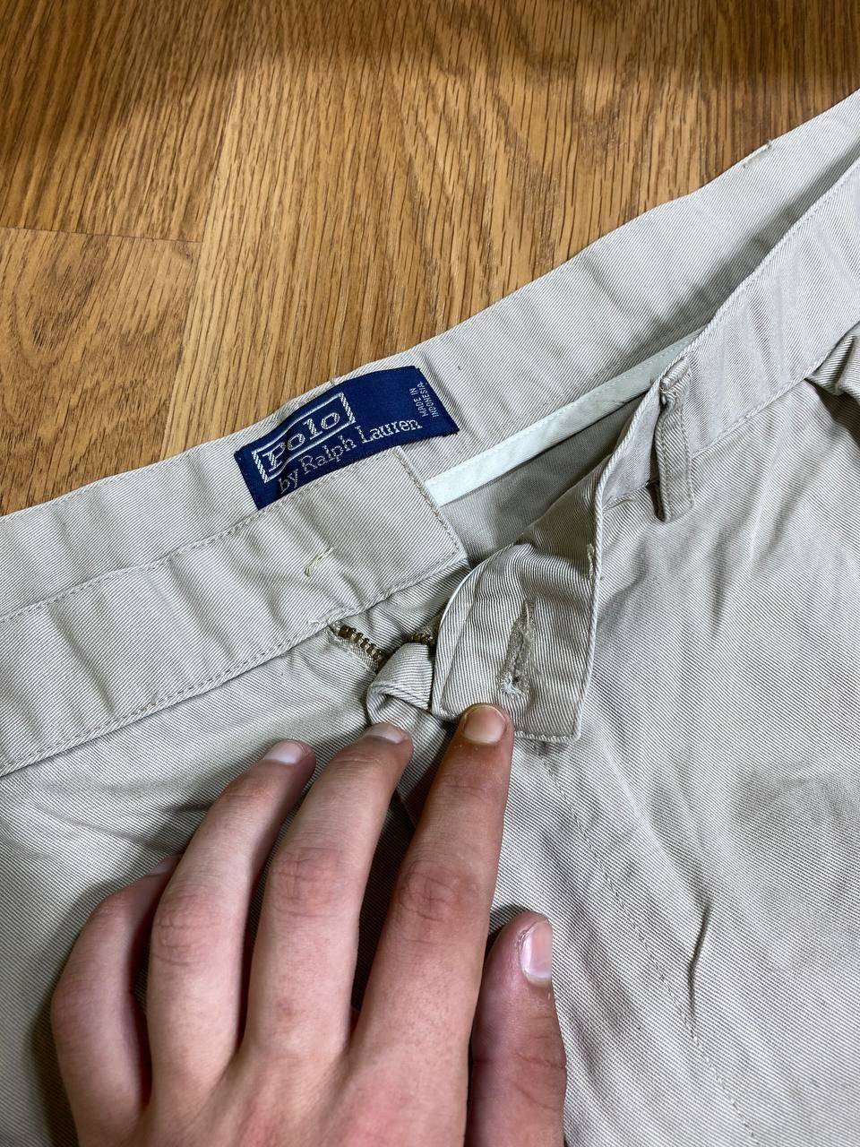 Polo Ralph Lauren Polo Ralph Lauren Cargo Shorts Mens 50 Cream Chino Outdoor Size US 34 / EU 50 - 15 Thumbnail
