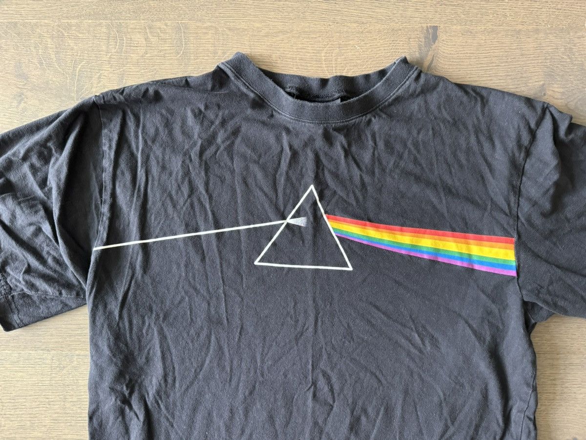 Band Tees × Pink Floyd × Vintage Pink Floyd Dark Side of The Moon Vintage 2005 T-Shirt Black Size US L / EU 52-54 / 3 - 2 Thumbnail
