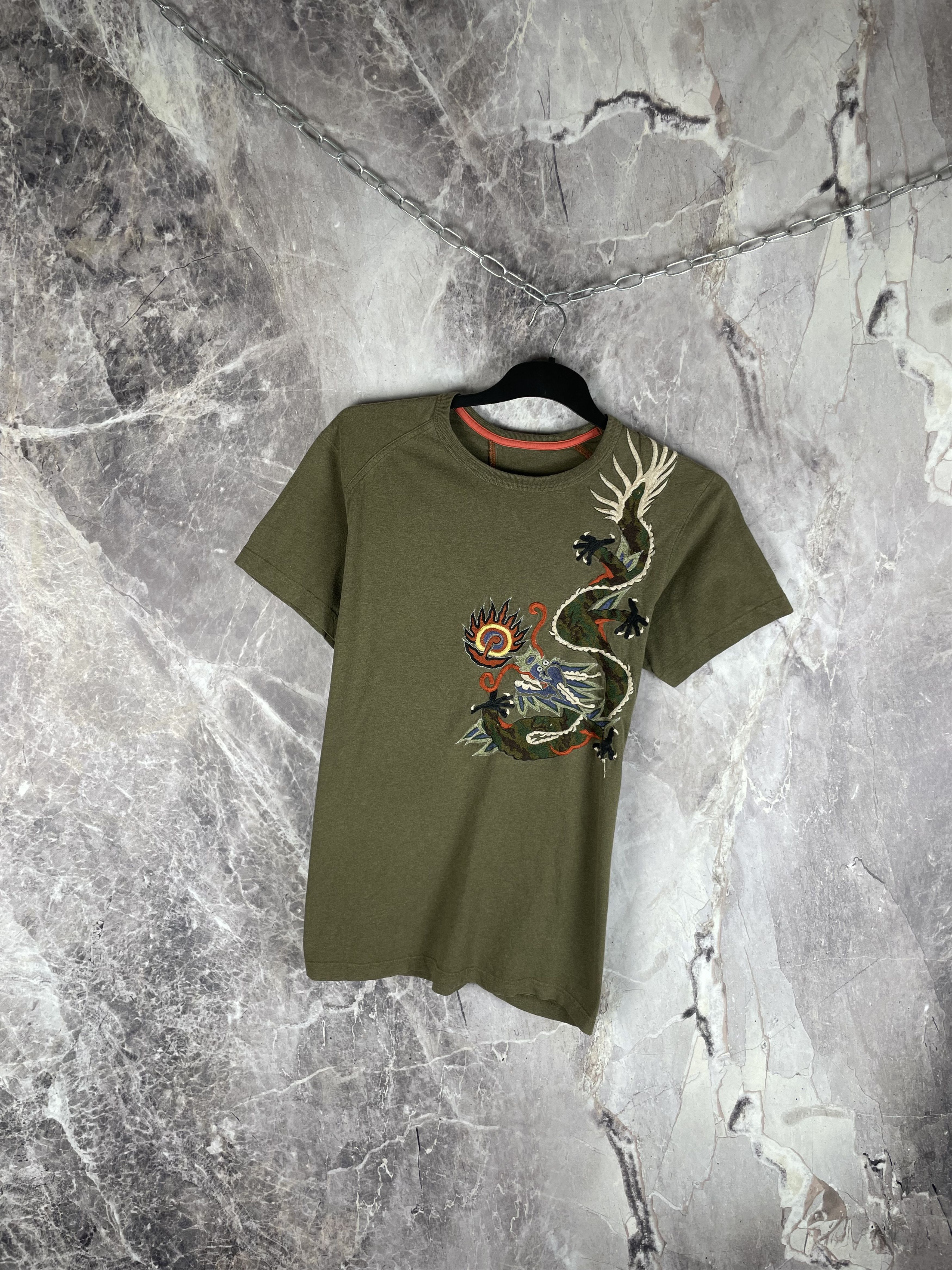 Maharishi Vintage Maharishi Tee Dragon Size US L / EU 52-54 / 3 - 2 Thumbnail