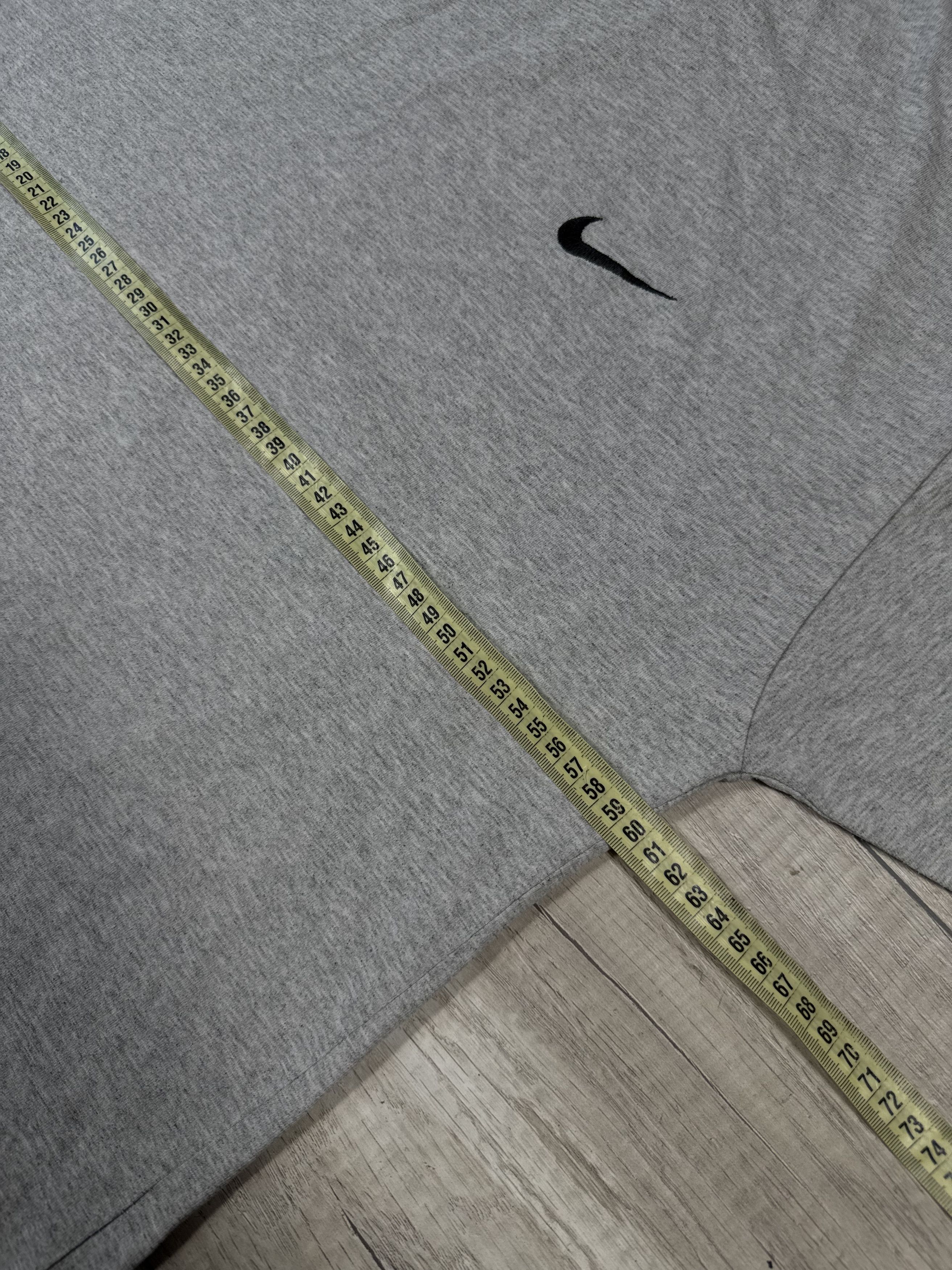 Nike Nike Vintage Embroidered Logo Classic Gray Teee Size US XL / EU 56 / 4 - 6 Thumbnail