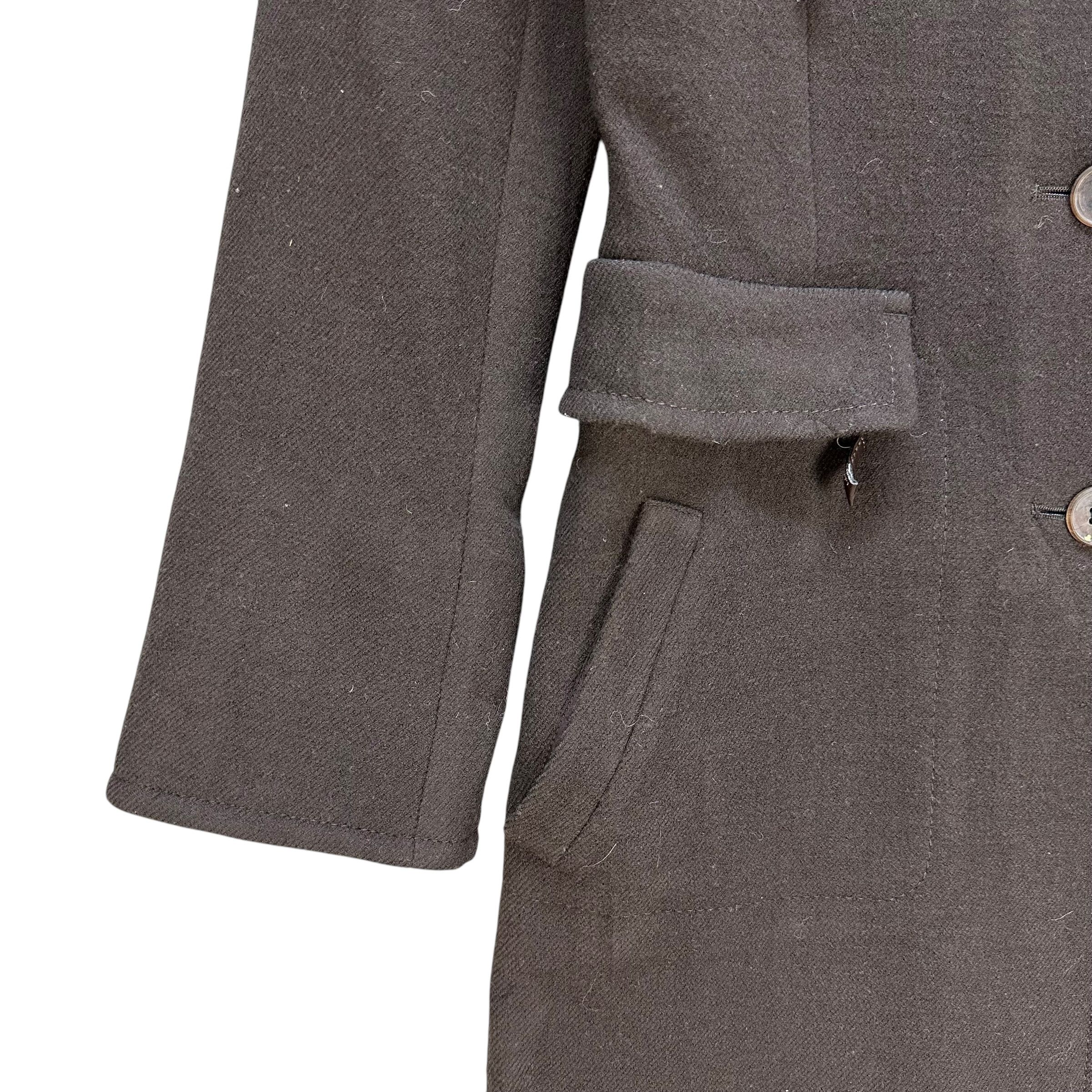 Japanese Brand BODY DRESSING DELUXE Women’s Wool Coat Jacket #A64-1539 Size XXS / US 00 / IT 34 - 5 Thumbnail