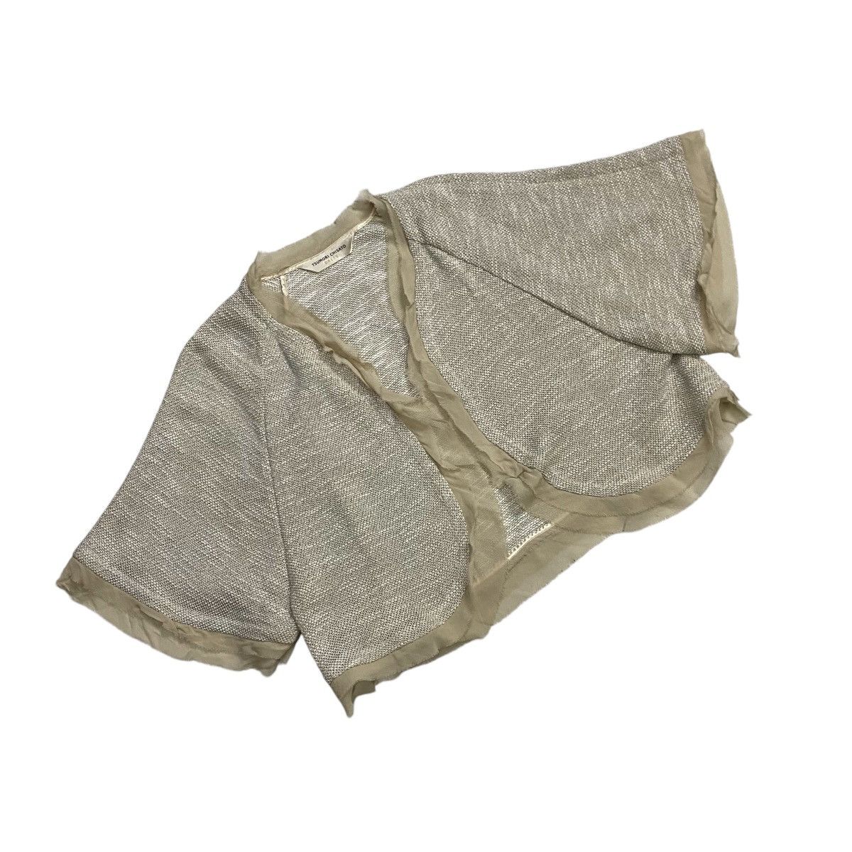 Issey Miyake × Japanese Brand × Tsumori Chisato Tsumori Chisato By issey miyake ruffle shawl collar dress Size L / US 10 / IT 46 - 6 Thumbnail