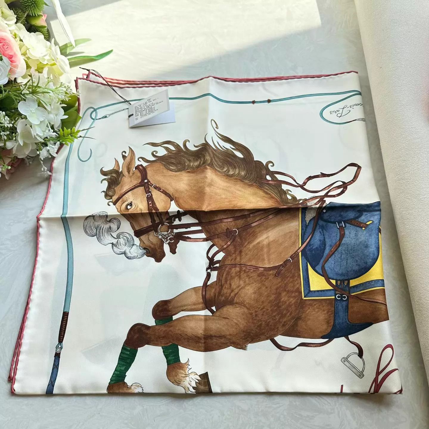 Hermes Hermès 2026 SS 'Gallop' 90x90 Scarf Size ONE SIZE - 3 Thumbnail
