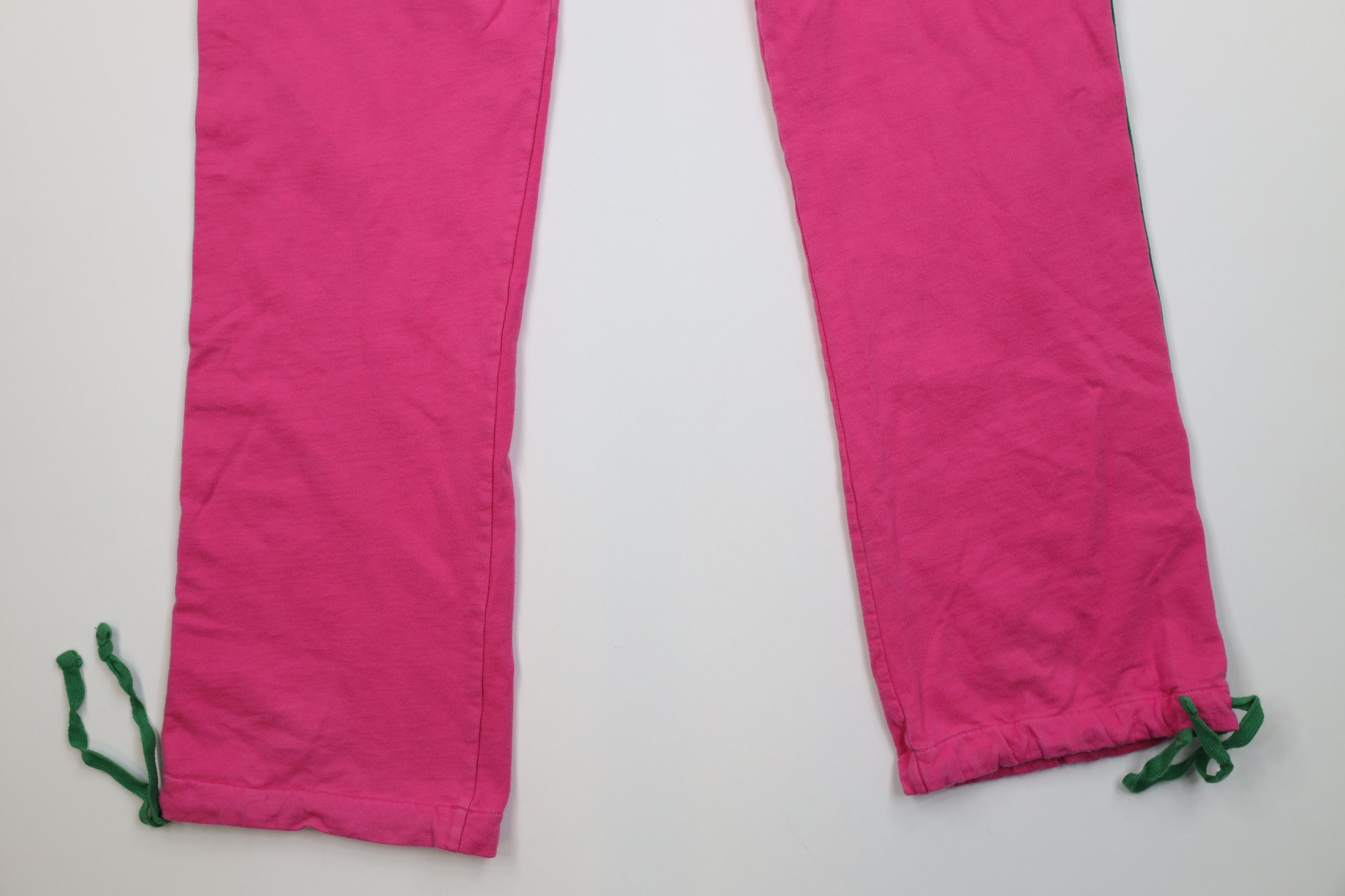 Pink Vintage Y2K Pink Victorias Secret Flared Stars Dog Pants Size 34" / US 12 / IT 48 - 11 Thumbnail