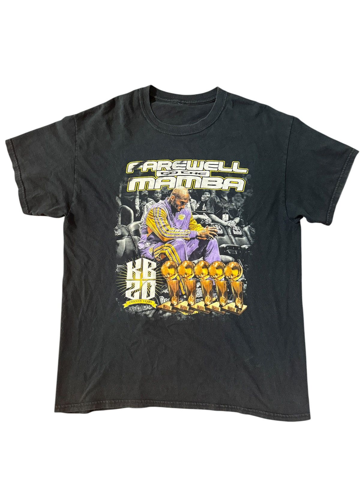 Vintage Kobe bryant Last game 4/13/16 Size US M / EU 48-50 / 2 - 2 Thumbnail