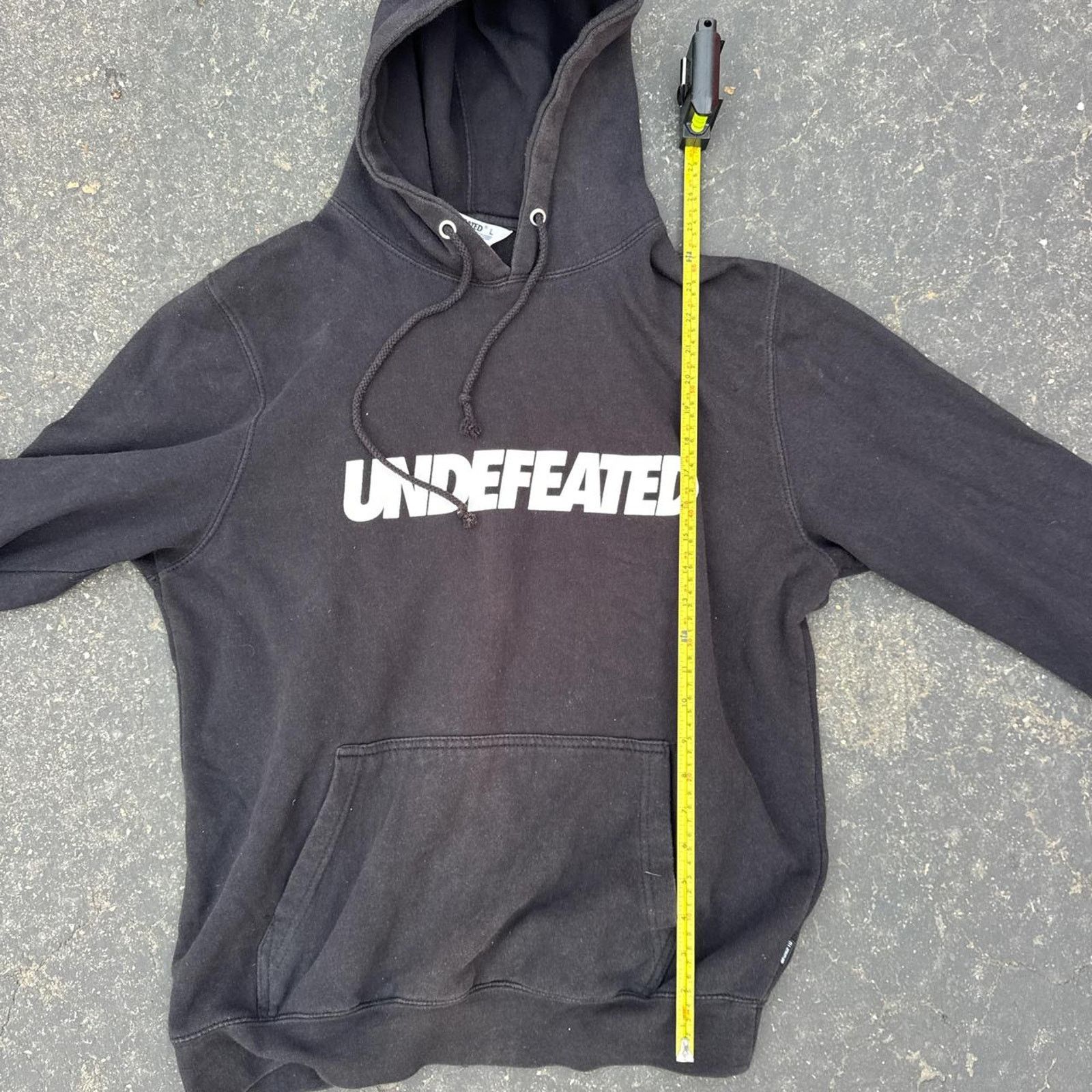 Undefeated Undefeated Spell Out Logo Black T-Shirt Size Large Size US L / EU 52-54 / 3 - 8 Thumbnail