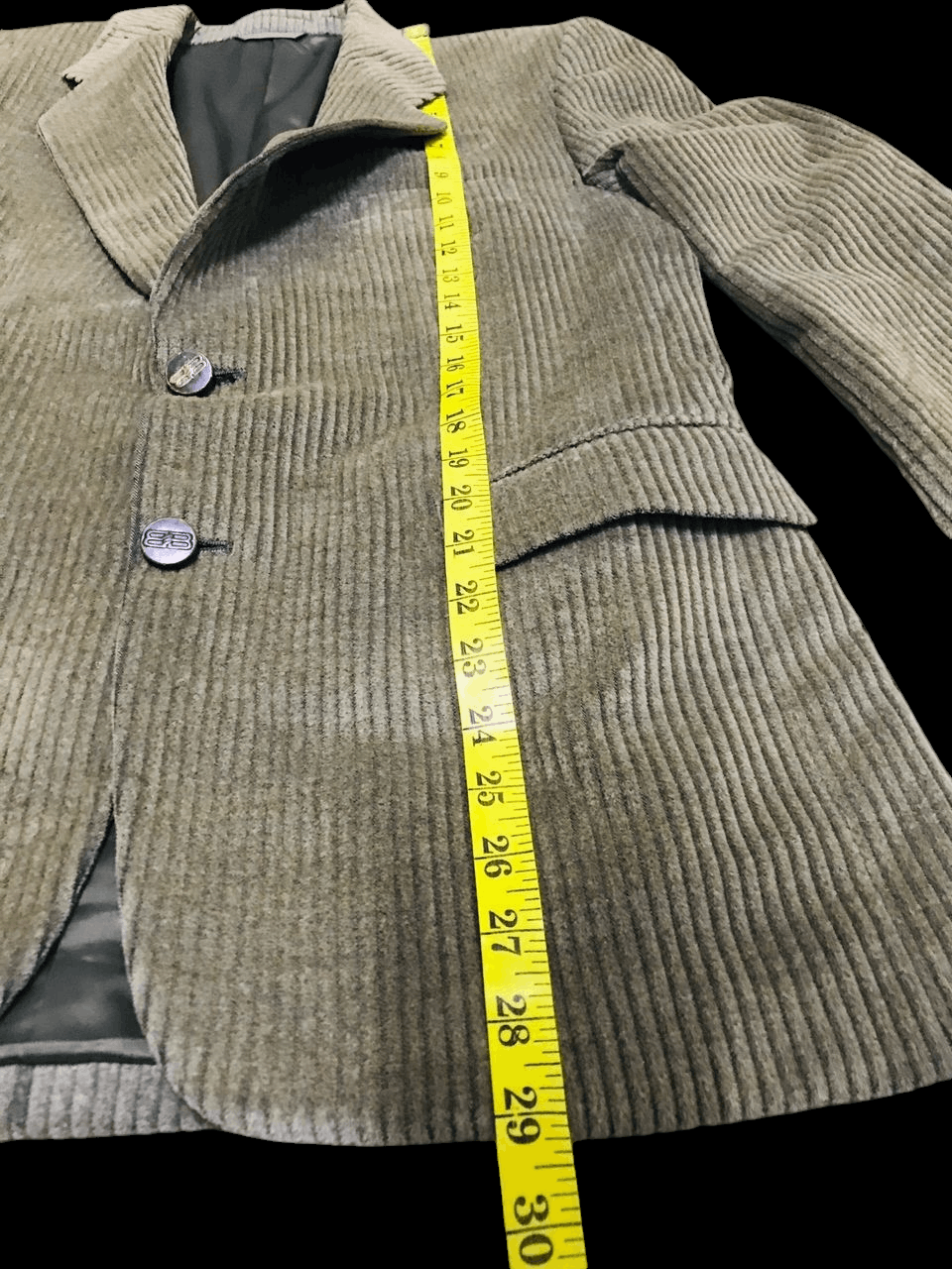 Balenciaga Vintage Balenciaga Corduroy Blazer Size US L / EU 52-54 / 3 - 6 Thumbnail