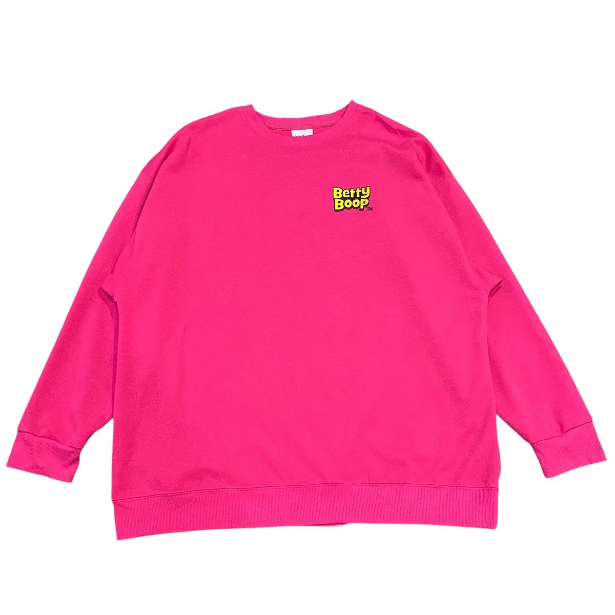 Anime VINTAGE 90s/Y2K Betty Boop Oversized Hot Pink Size US XXL / EU 58 / 5 - 2 Thumbnail