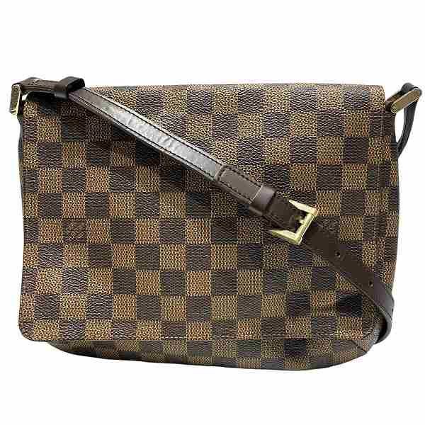 Louis Vuitton Louis Vuitton Musette Tango Damier Shoulder Bag Textile Shoulder Bag N51255 DUTY FREE for USA