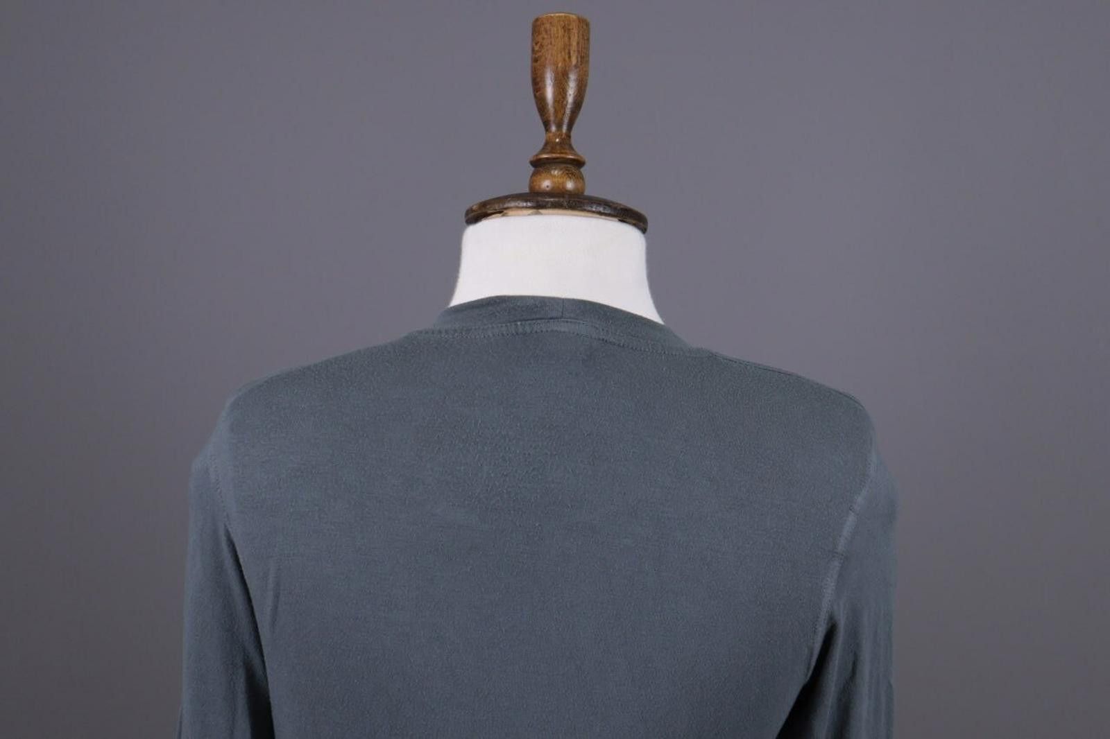 Designer Transit Par Such 361 Gray Summer Top Blouse Size 3 Size M / US 6-8 / IT 42-44 - 9 Thumbnail