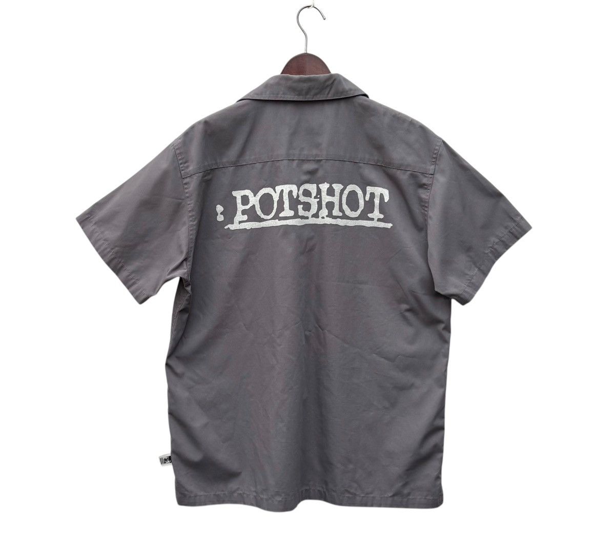 Band Tees × Japanese Brand Vintage 90s Japanese Band Potshot Ska Punk Button Shirt Size US M / EU 48-50 / 2 - 1 Thumbnail