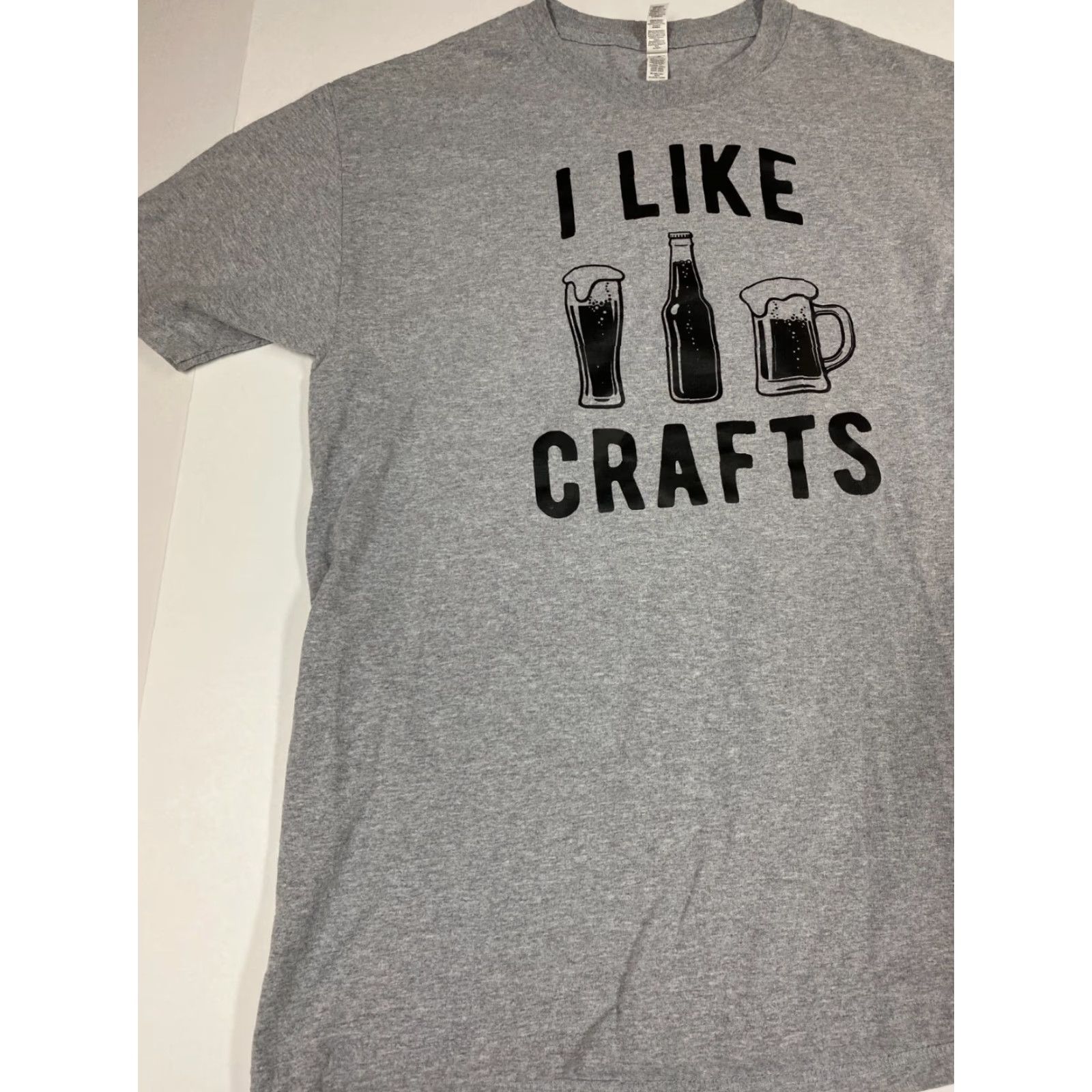 Vintage **Alstyle Apparel & Activewear Mens Large Gray Beer T-Shirt** User: **Alstyle Apparel & Activewear Mens Large Gray Graphic Beer T-Shirt** Size US L / EU 52-54 / 3 - 3 Thumbnail