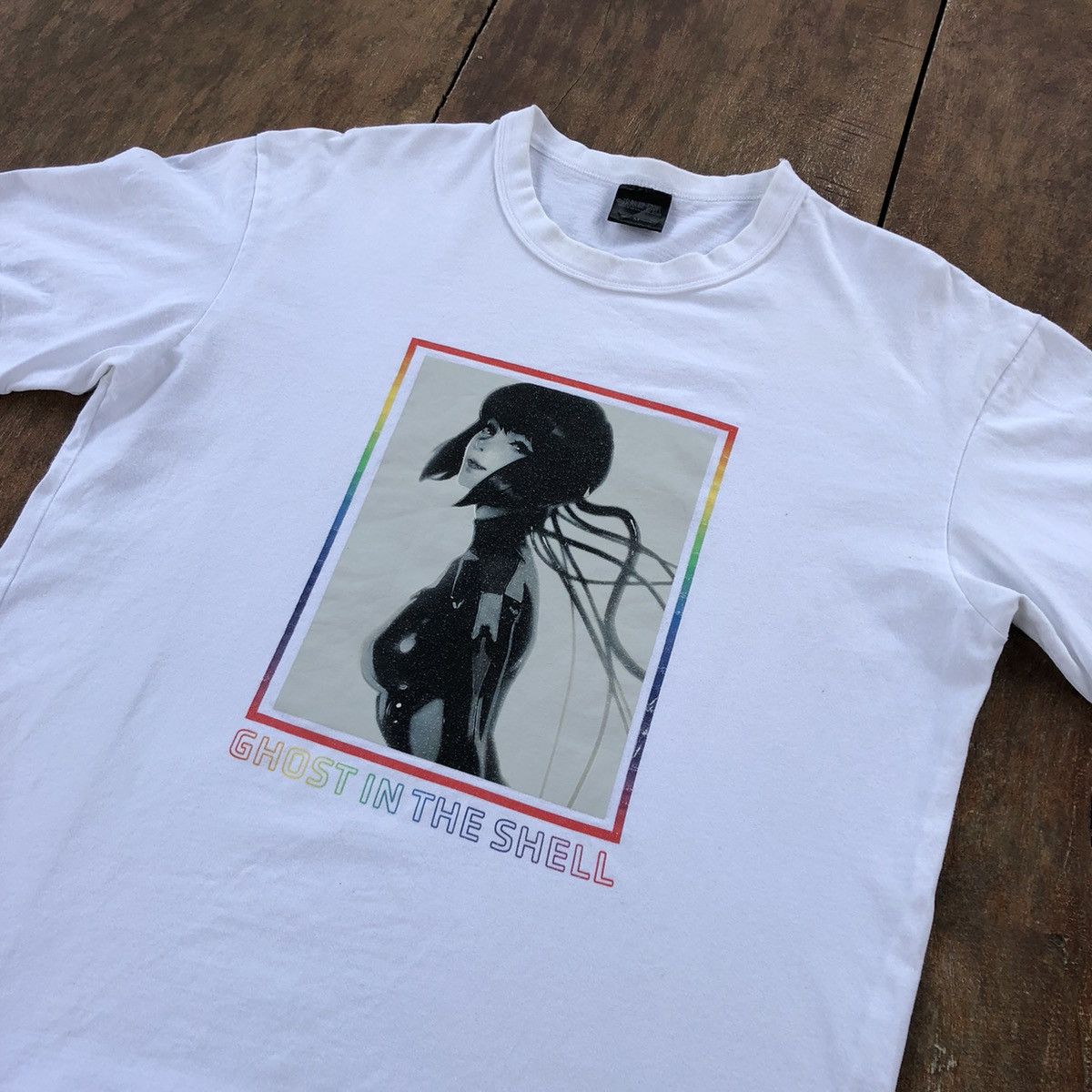 Vintage Movie Anime Ghost In The Shell Rare T Shirt