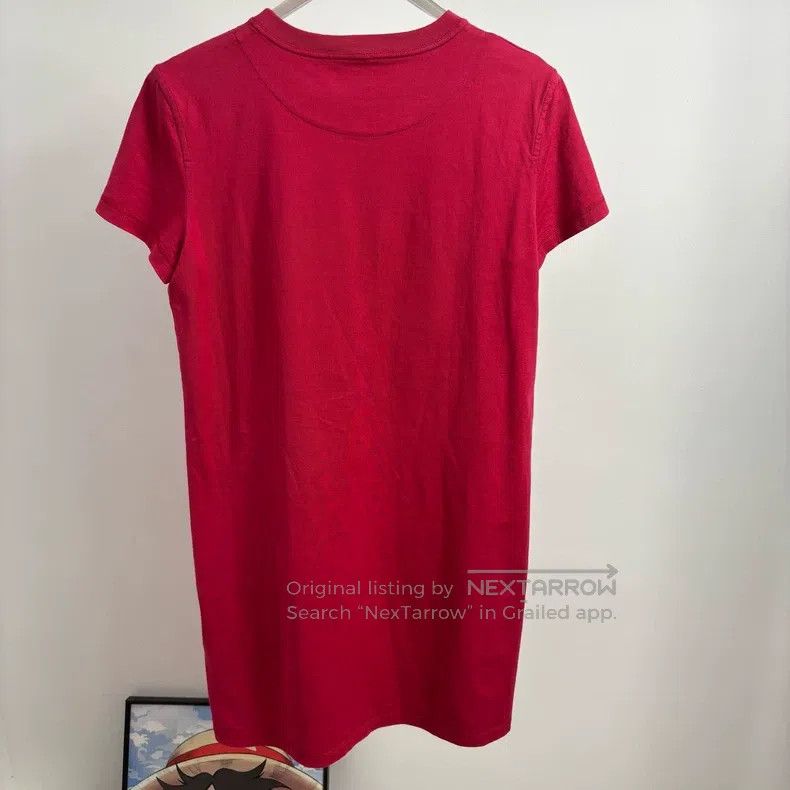 Hermes Hermes Fuchsia Printed T-Shirt Dress Size XS / US 0-2 / IT 36-38 - 2 Thumbnail