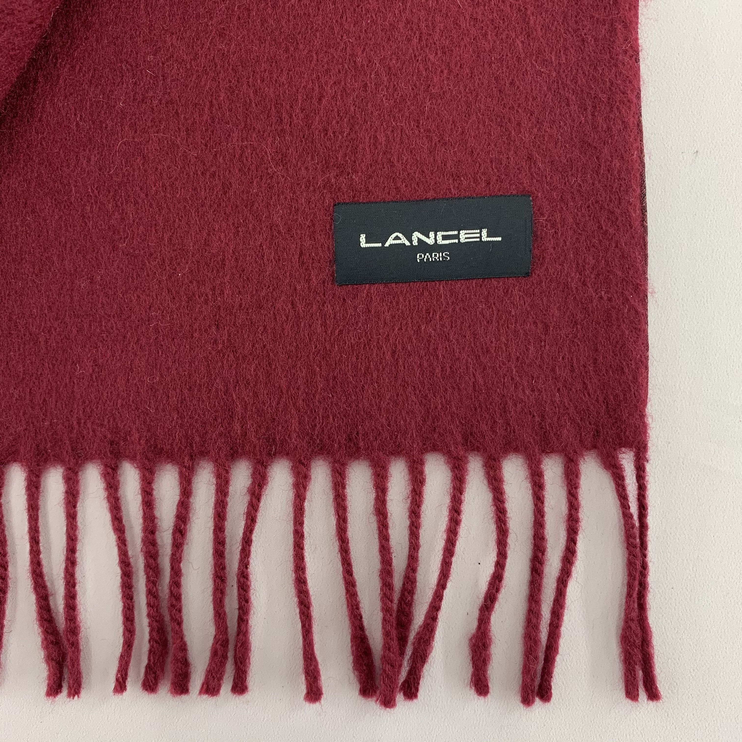 Lancel Lancel Silk Scarf Wool Muffler Neck Wrap BL4179 Size ONE SIZE - 3 Thumbnail
