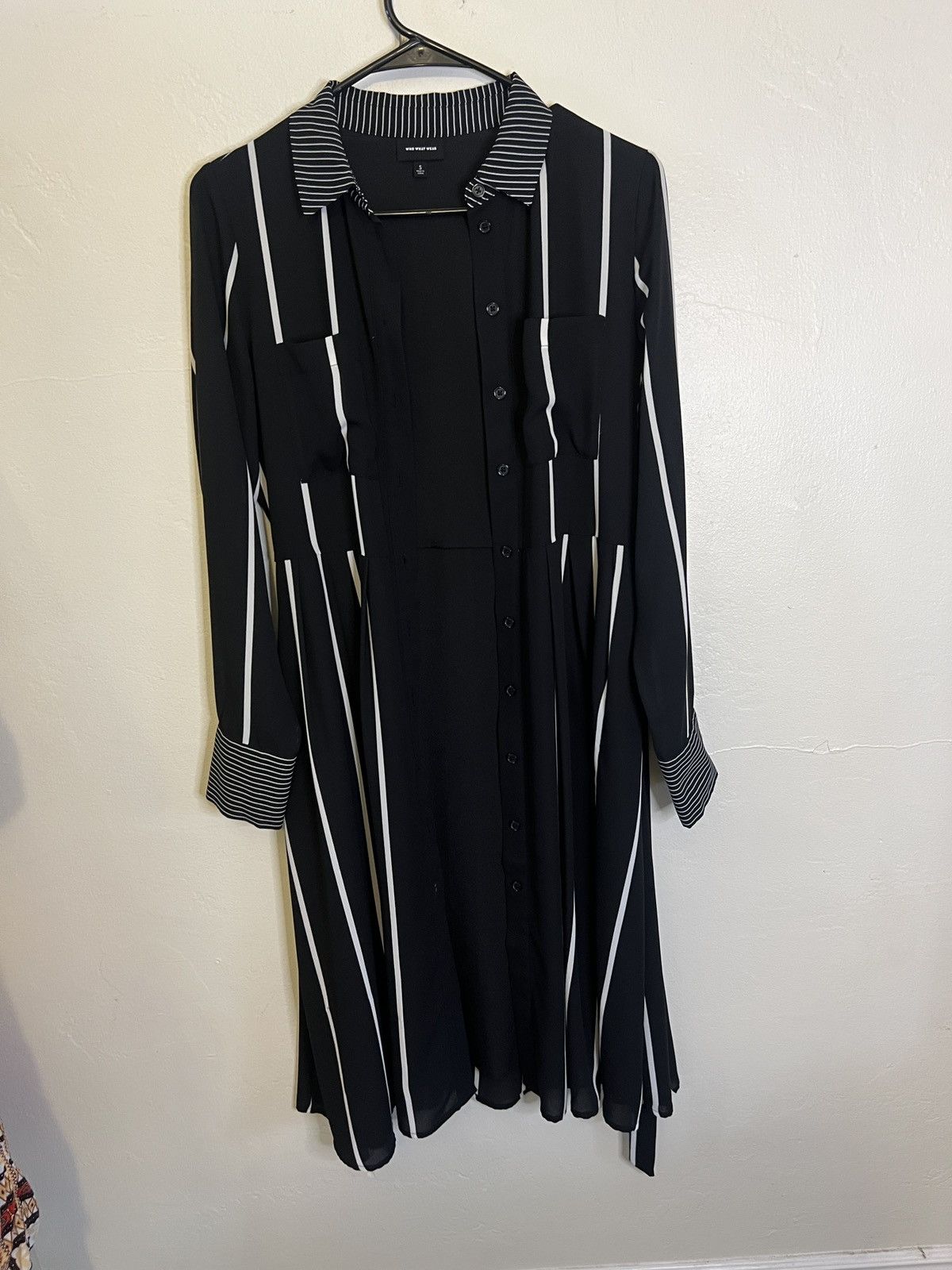 WhoWhat Black & White Dress Size S / US 4 / IT 40 - 3 Thumbnail