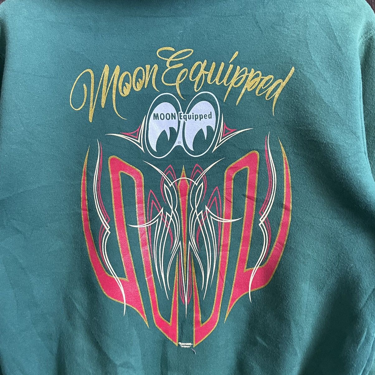 Vintage Vintage Moon Eyes Equipped Racing Hoodie Size US M / EU 48-50 / 2 - 3 Thumbnail