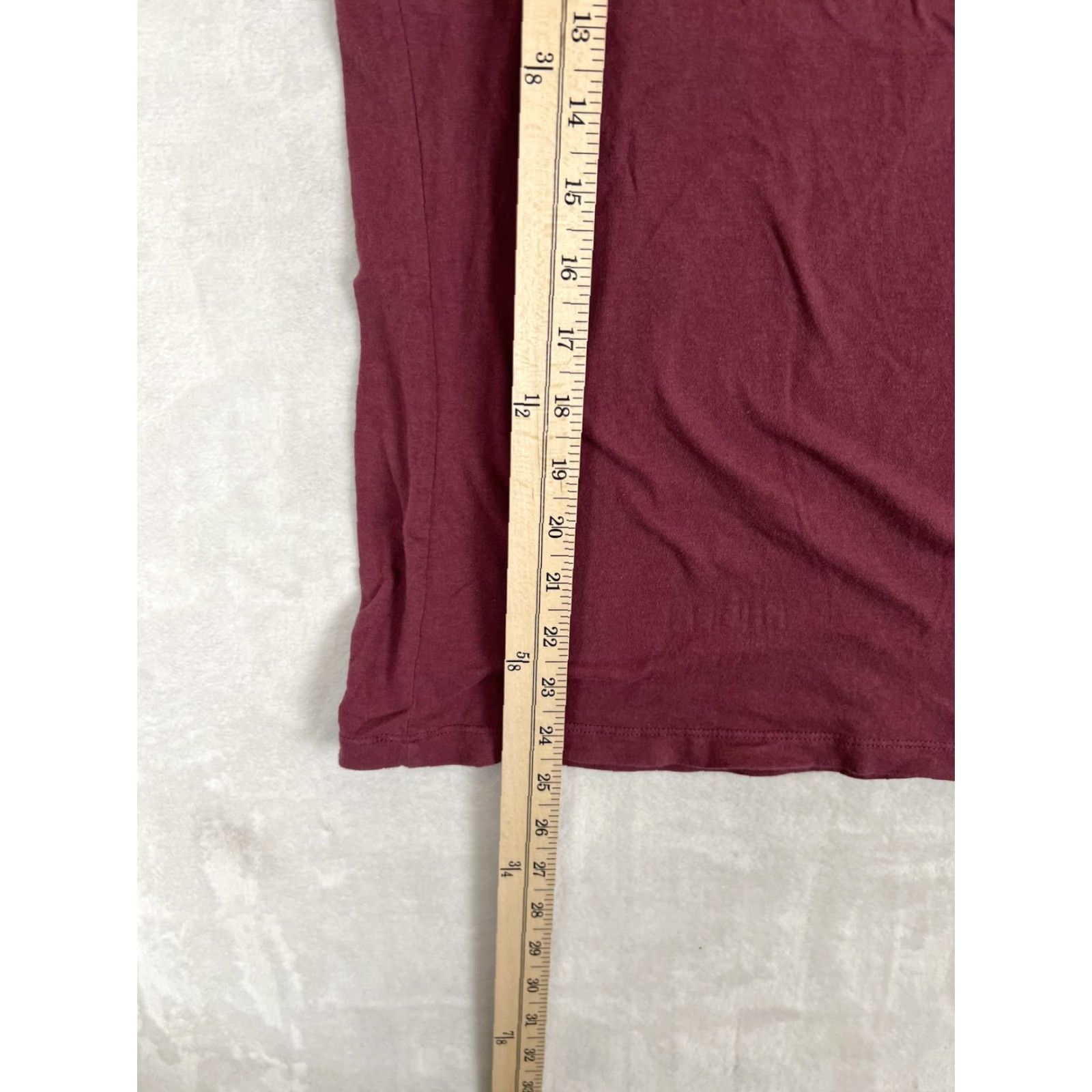 Harley Davidson VINTAGE Harley-Davidson Shirt Womens Large Burgundy Anaheim California Motorcycle Tee Size L / US 10 / IT 46 - 4 Thumbnail
