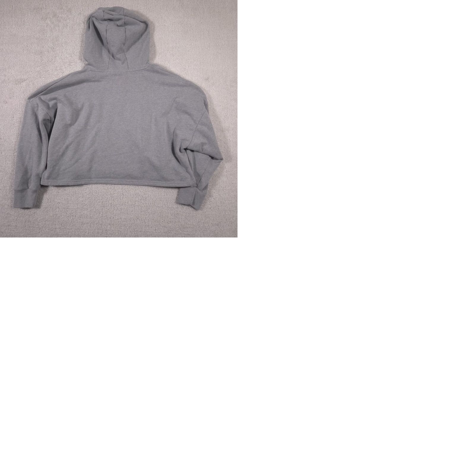 Under Armour VINTAGE Under Armour Hoodie Sweatshirt Womens Large Gray Project Rock Crop Bull Loose Size L / US 10 / IT 46 - 9 Thumbnail