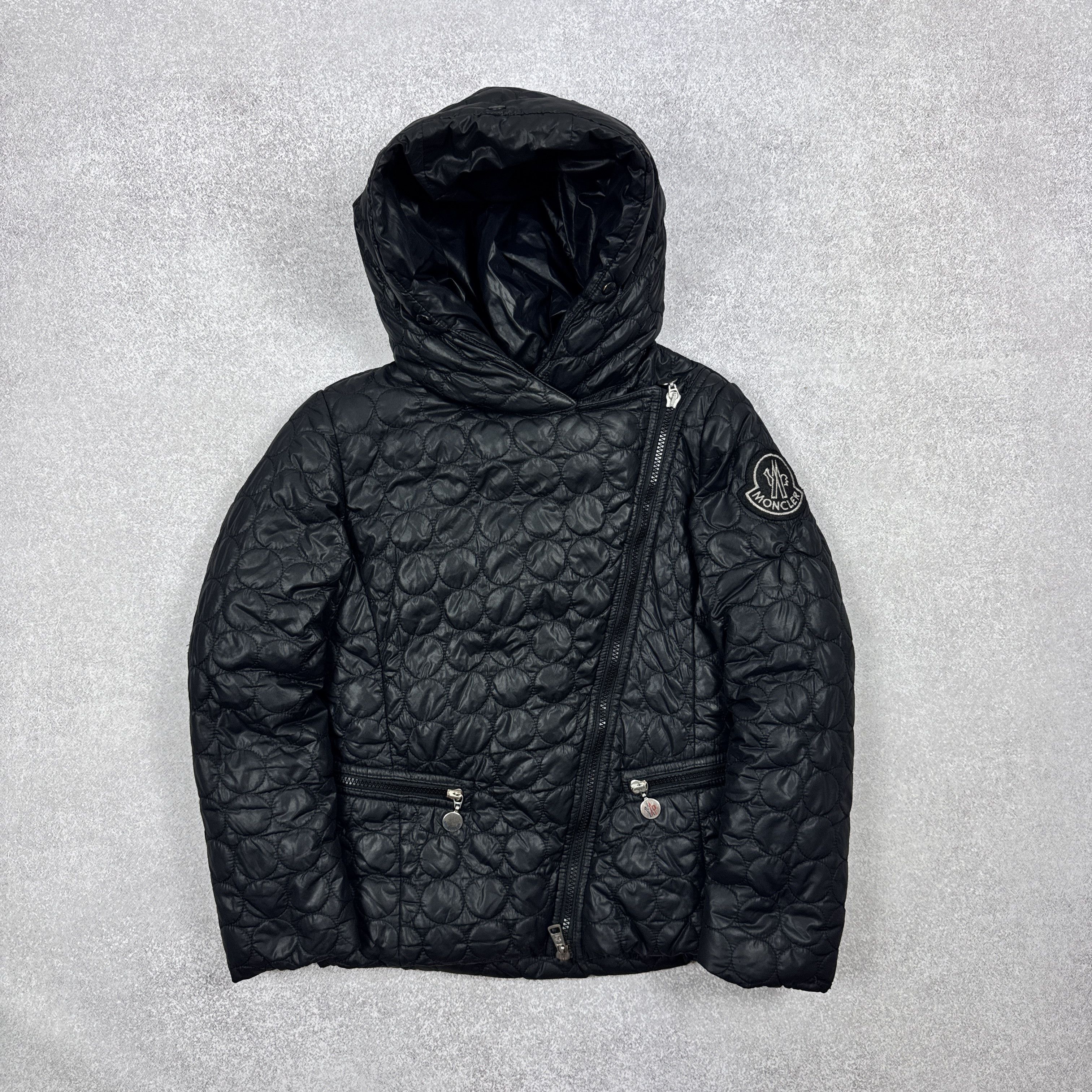 Moncler Women`s Moncler Black Puffer Quilted Hooded Jacket Size XS Size XS / US 0-2 / IT 36-38 - 2 Thumbnail
