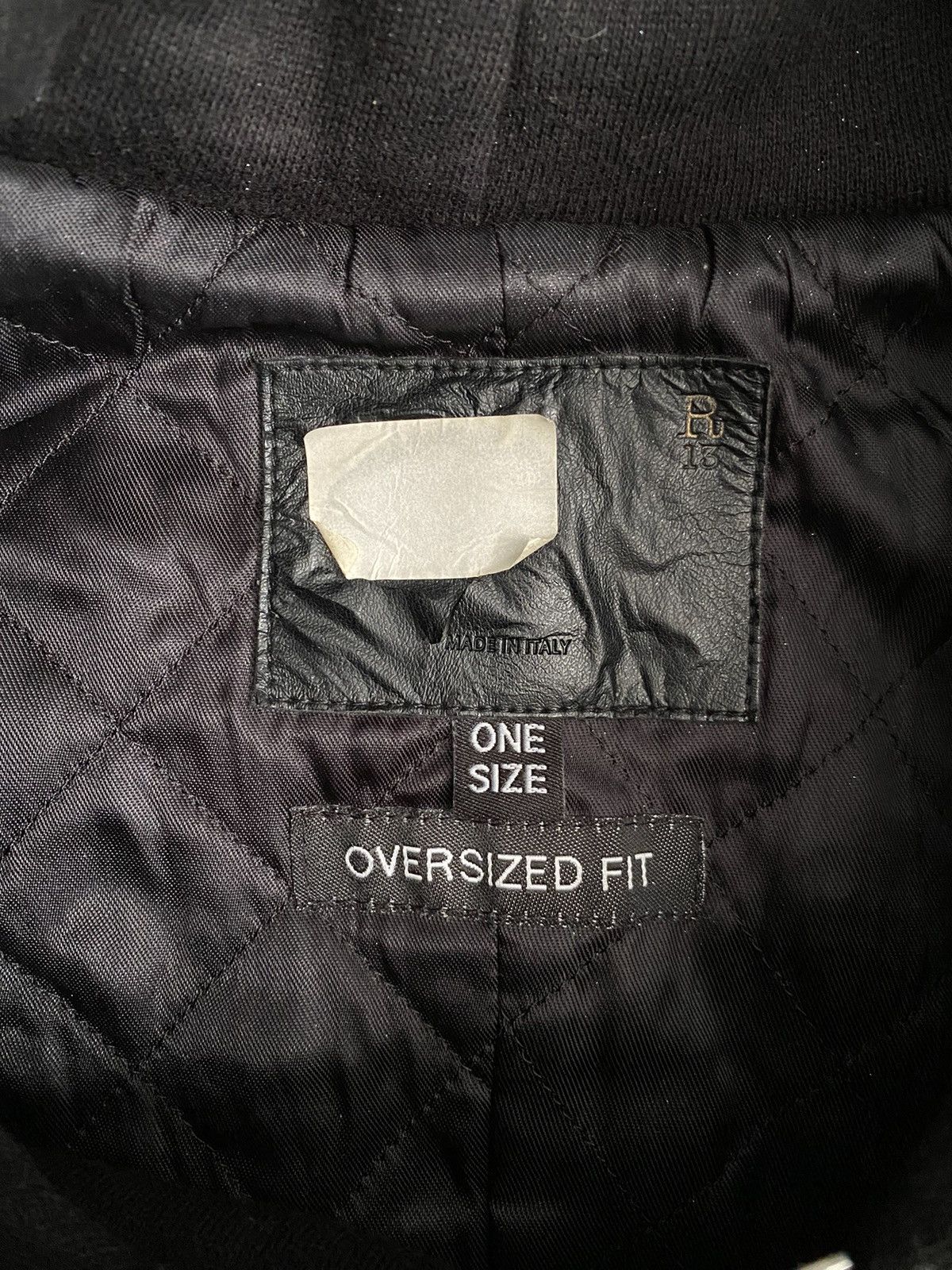 R13 OVERSIZED MOTO VEST WITH HOOD Size US S / EU 44-46 / 1 - 4 Thumbnail