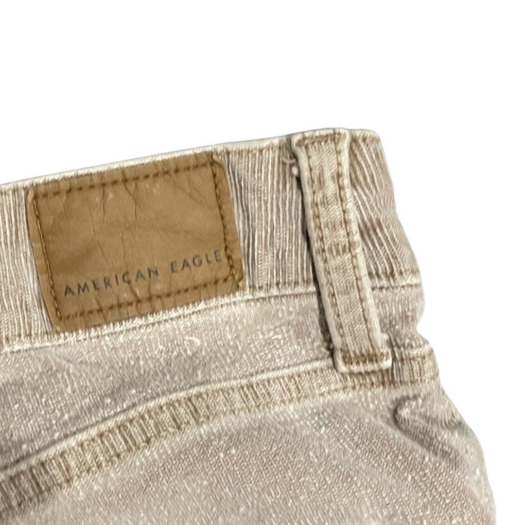American Eagle Outfitters Stretch Corduroy Super High Waisted Flare Pants Y2K 90 Retro Size 27" / US 4 / IT 40 - 5 Thumbnail