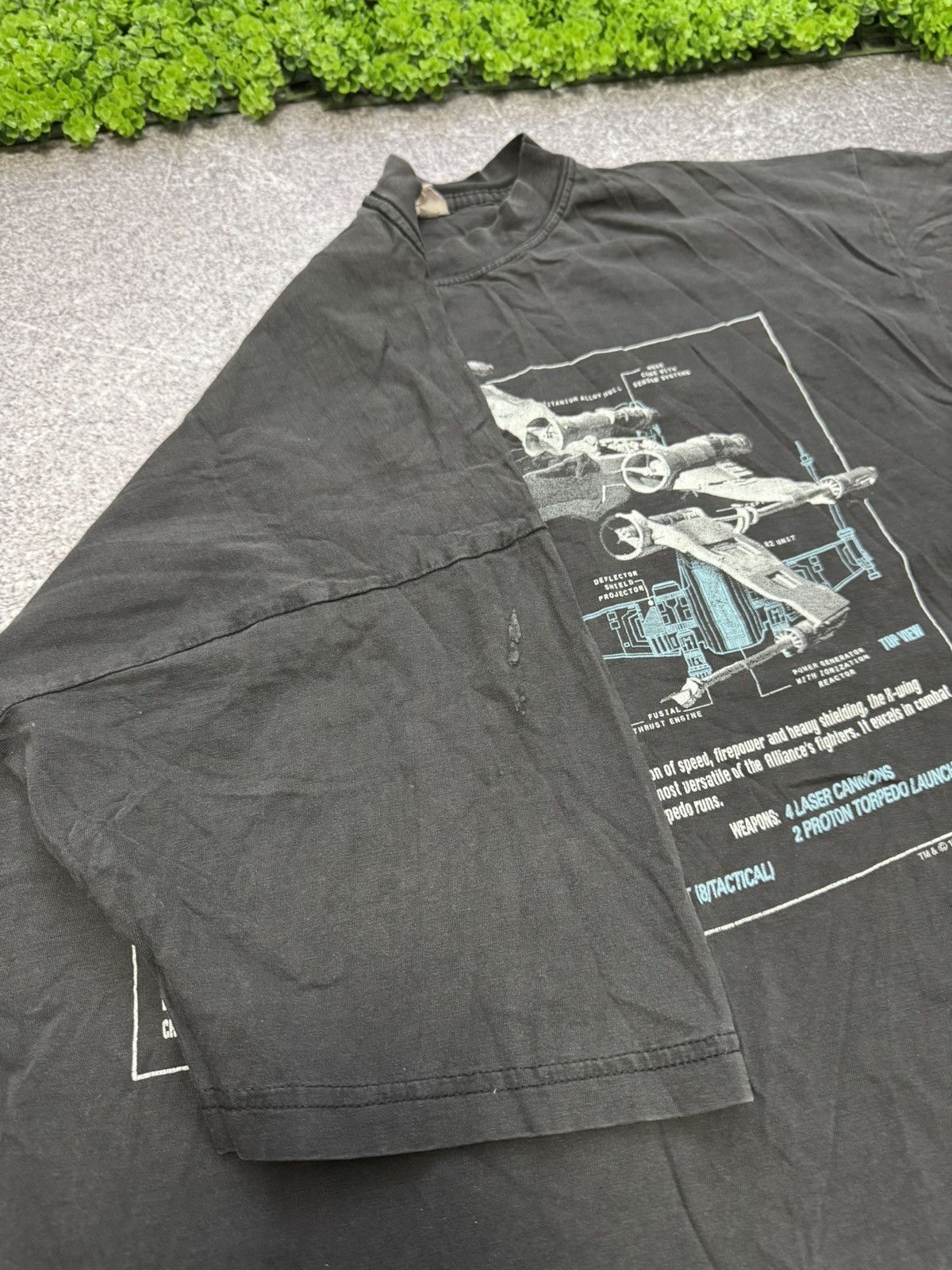 Star Wars Vintage 1996 Star Wars X-Wing StarFighter Shirt Celebrity Size US XL / EU 56 / 4 - 12 Thumbnail