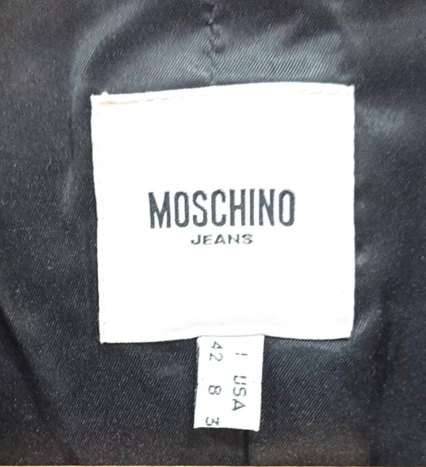 Boutique Moschino MOSCHINO JEANS Vintage jacket with Japanese Text Size M / US 6-8 / IT 42-44 - 4 Thumbnail