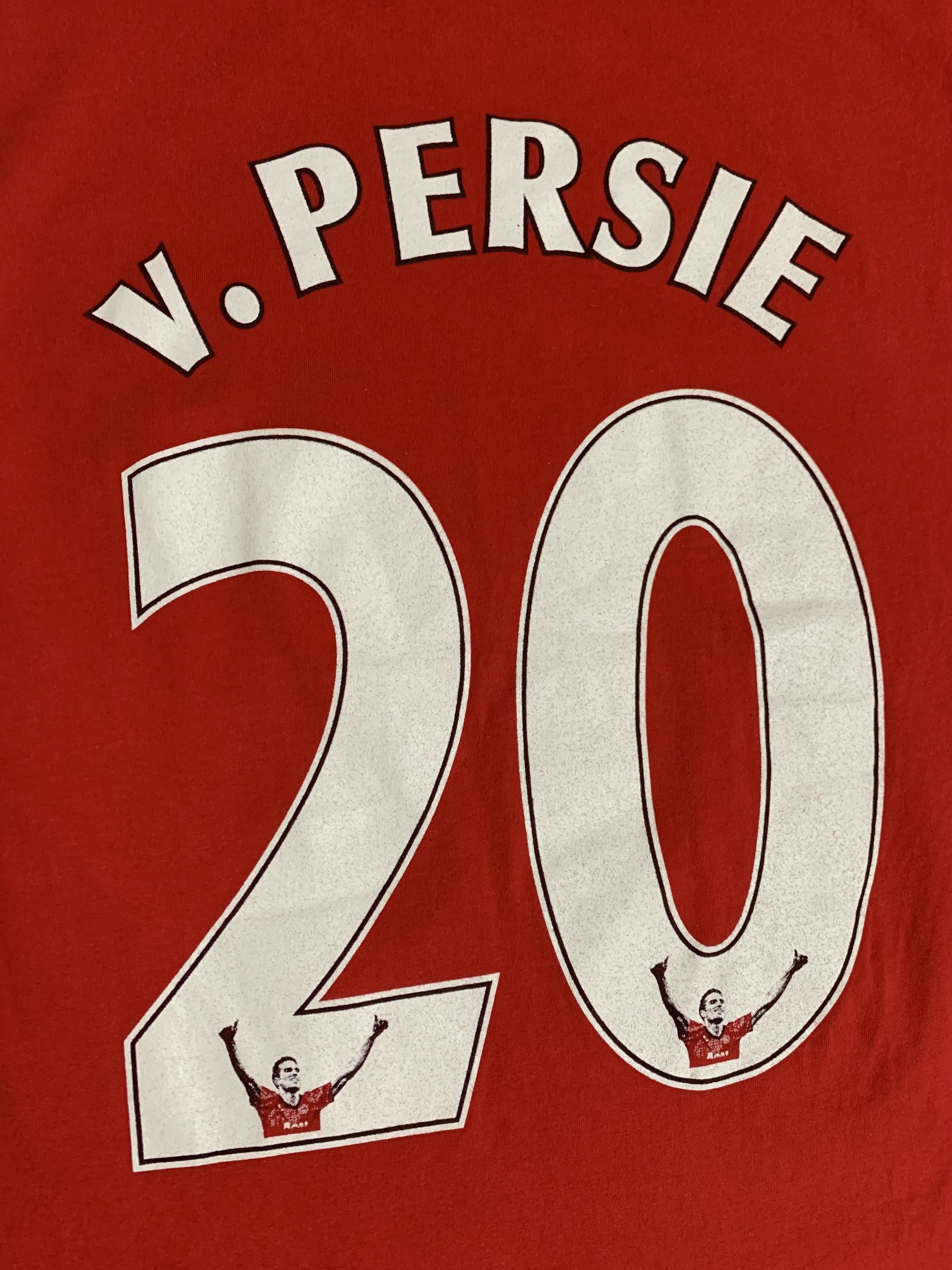 Vintage Vintage Van Persie T Shirt Tee Manchester United 90s Y2K Size US S / EU 44-46 / 1 - 6 Thumbnail