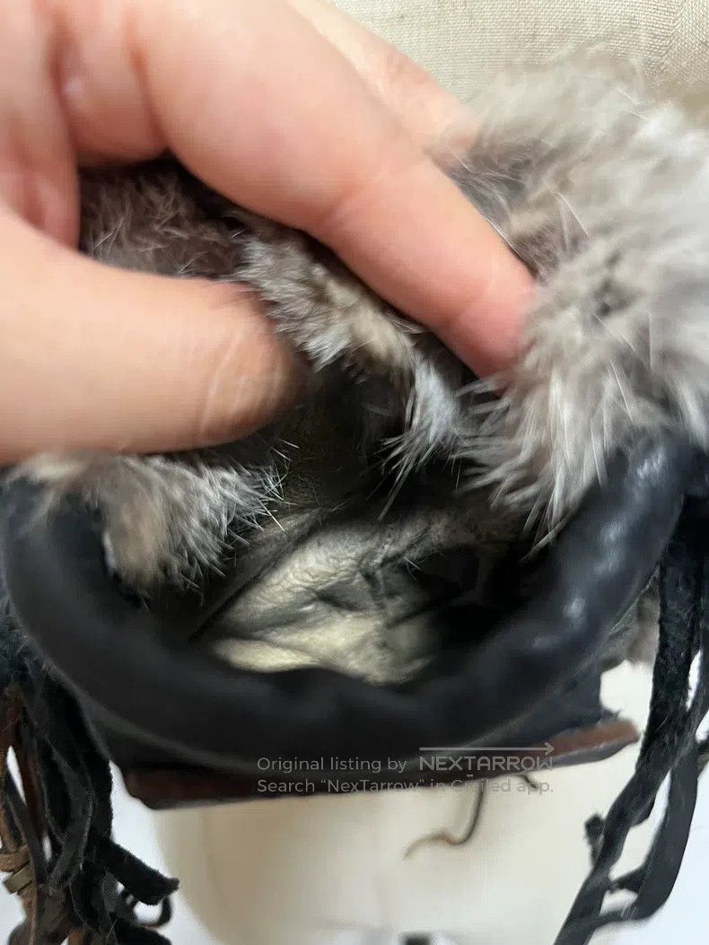 Japanese Brand Japanese Brand Henry beguelin Furry Mini Drawstring Bag Size ONE SIZE - 8 Thumbnail