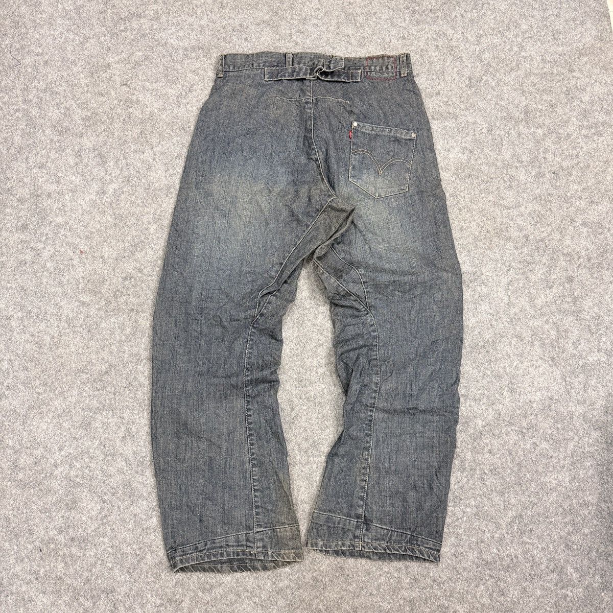 Levi's Vintage Clothing Vintage Levis Engineered Jeans Buckle Belt Size US 35 - 2 Thumbnail