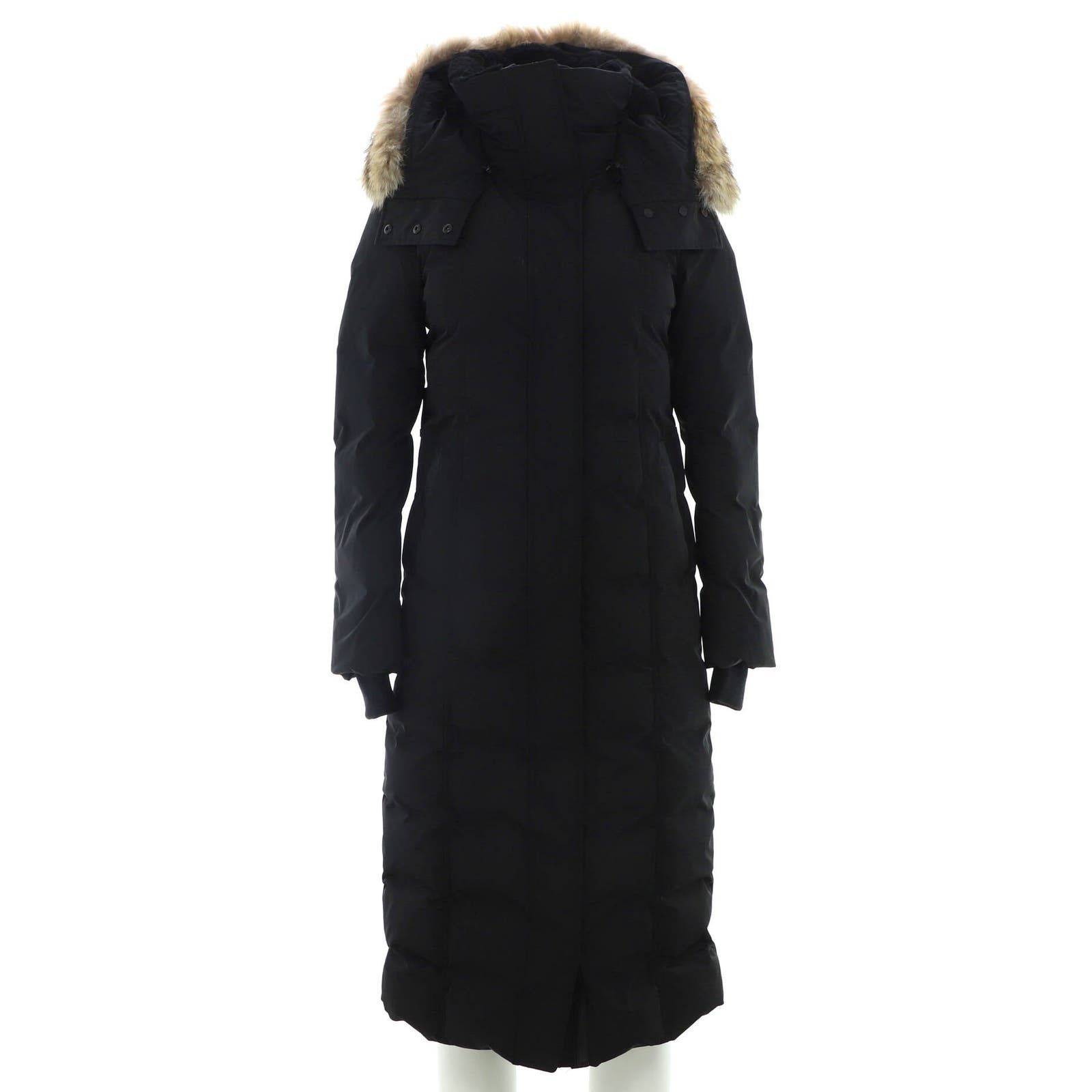 image of Mackage Women's Jada Maxi Coat Quilted Polyester With Down And Fur in Black (Size XS)